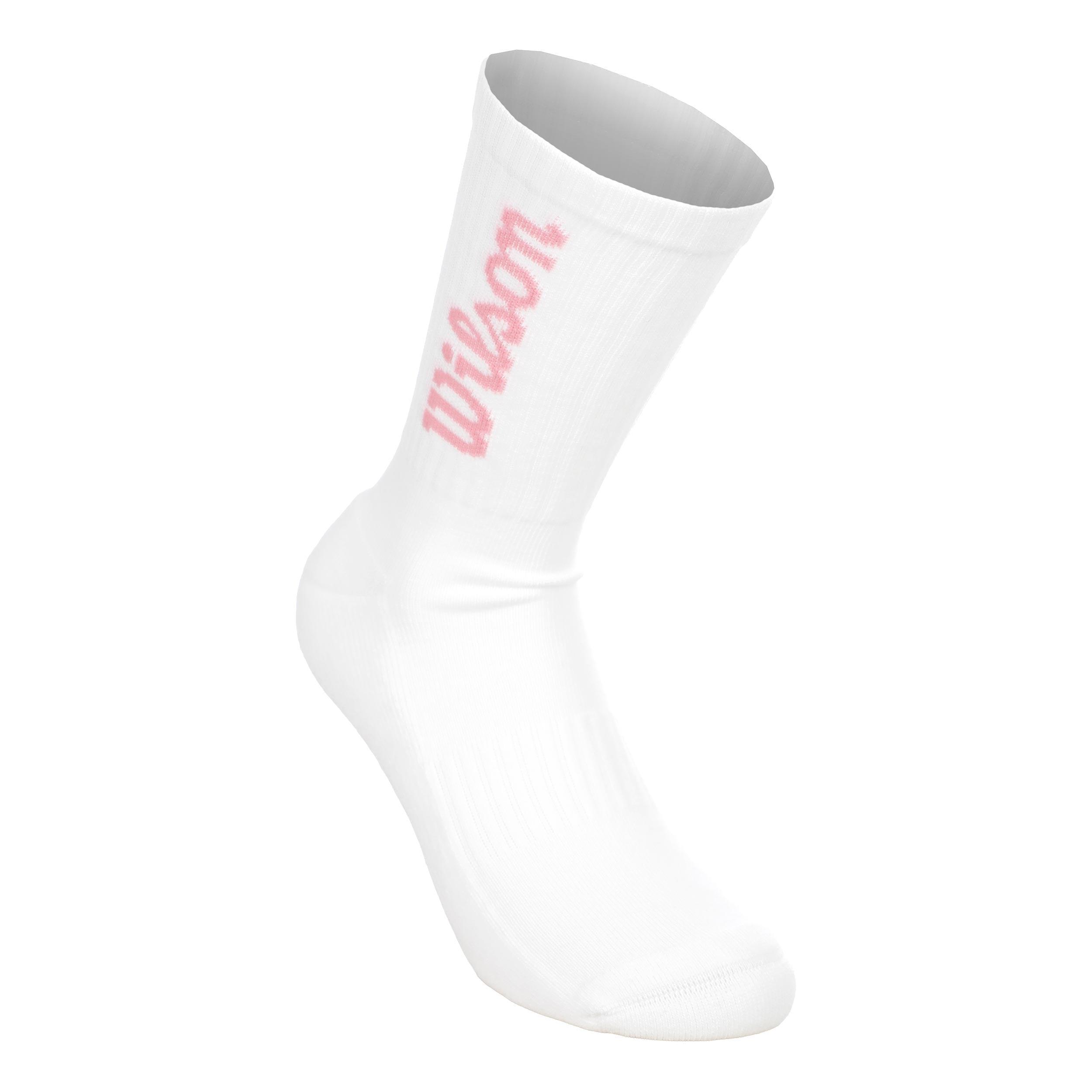 Wilson Crew Chaussettes de tennis Unisex-rosé