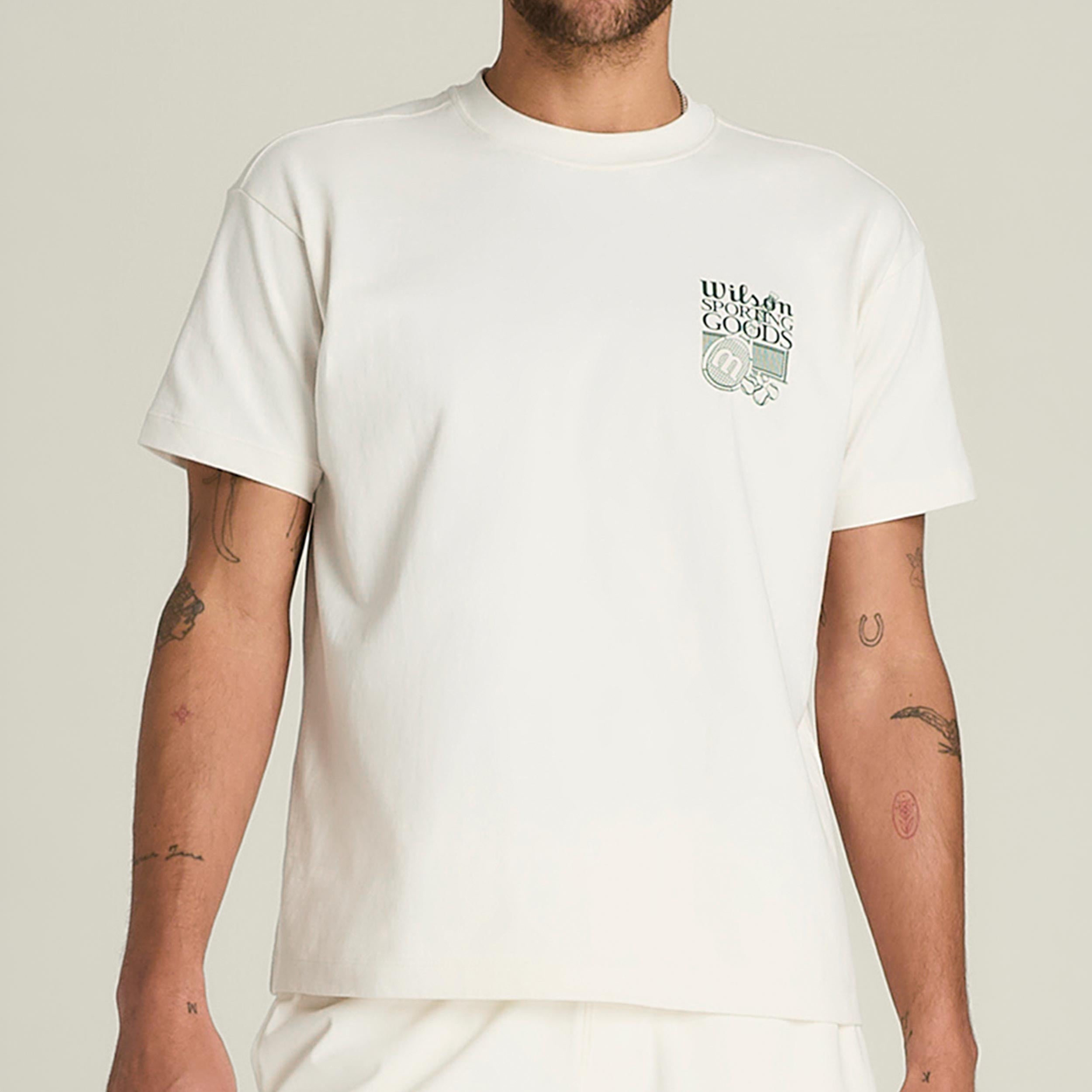 Wilson Wilson Classic T-shirt Hommes-sable