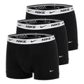 Essential Cotton Stretch Trunk Caleçon Pack de 3 Hommes - noir, blanc