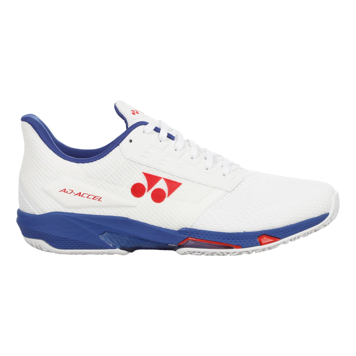 Yonex AD-Accel Wide CLY Chaussure terre battue Hommes-blanc, lilas