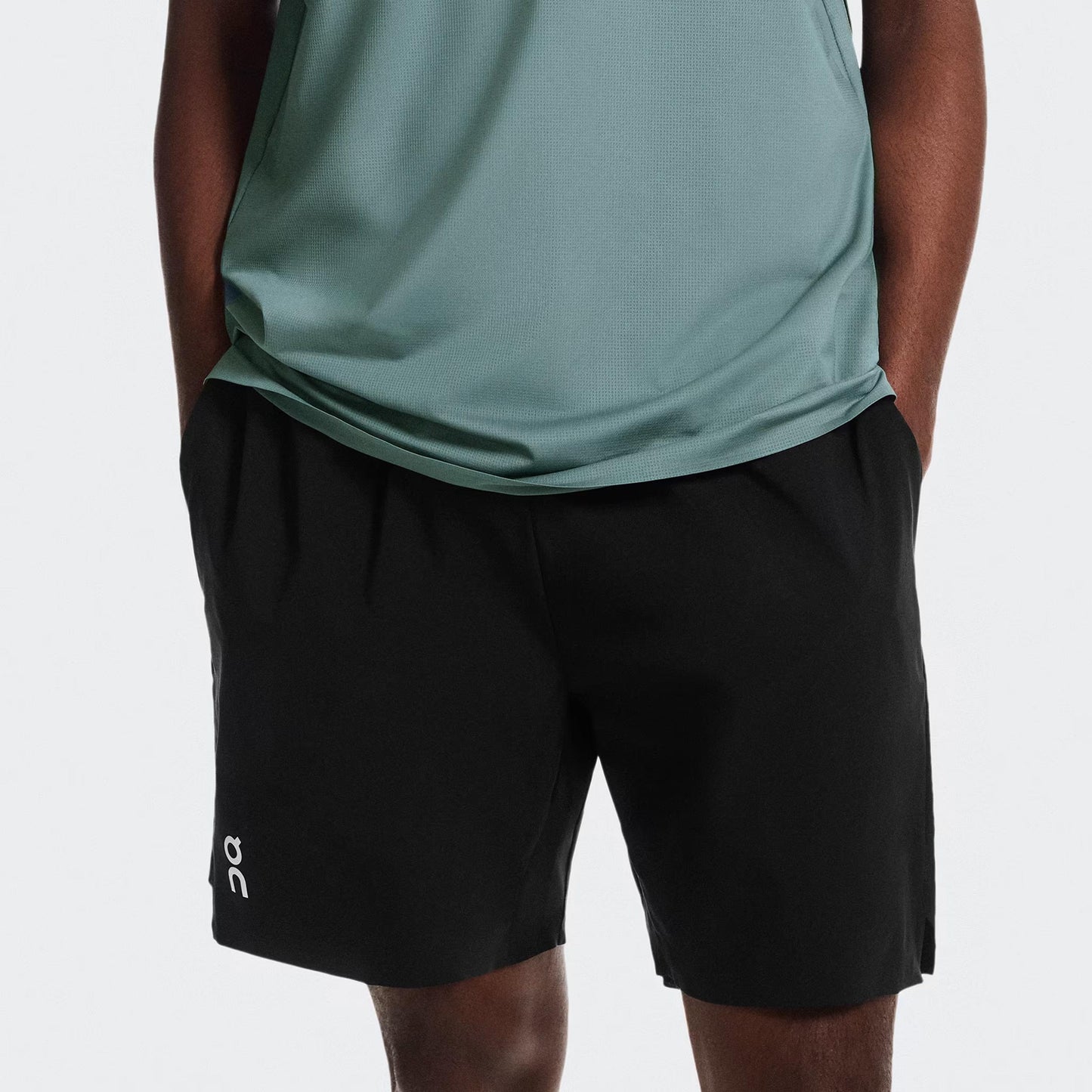 On 7" Court Shorts Hommes - noir