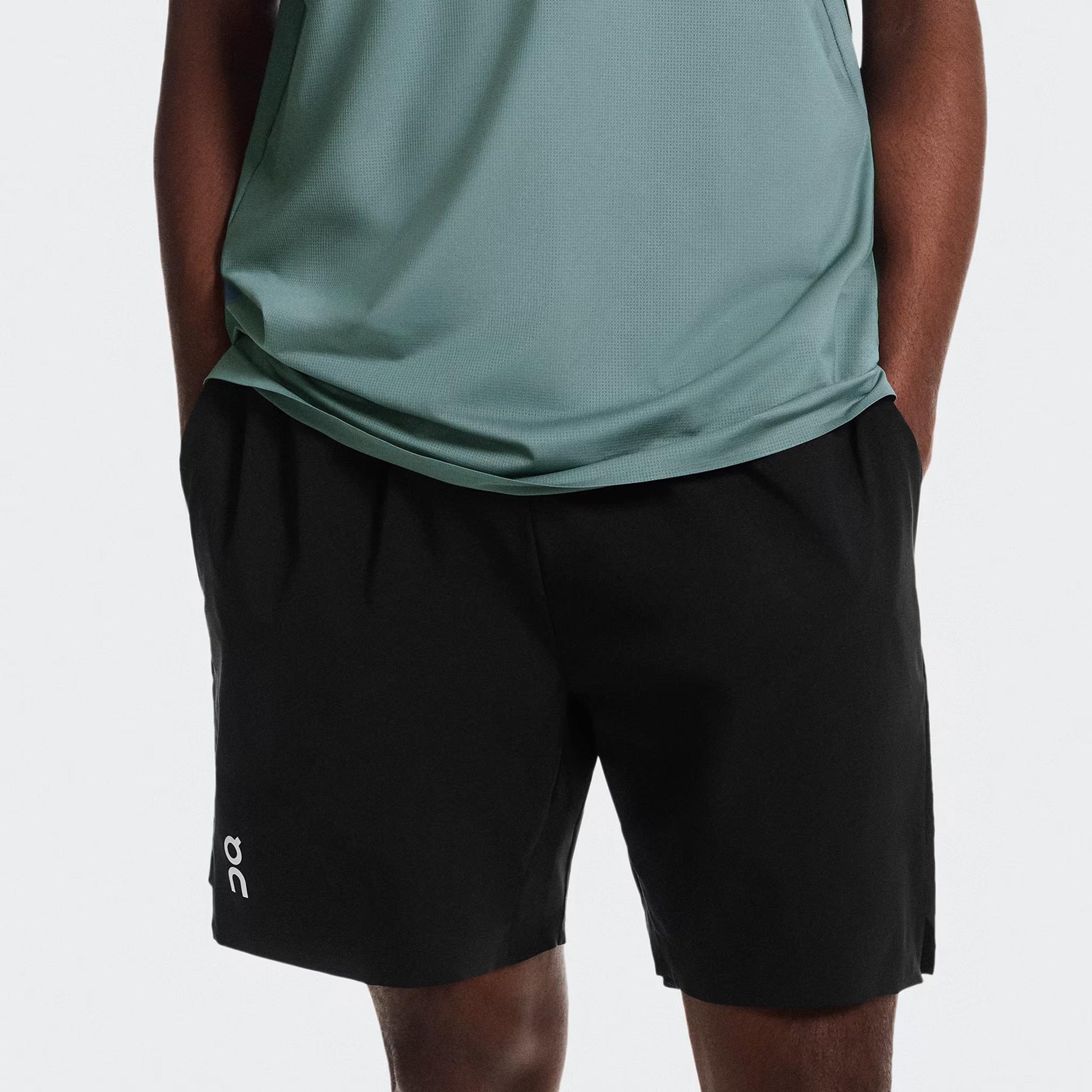 On 7" Court Shorts Hommes - noir