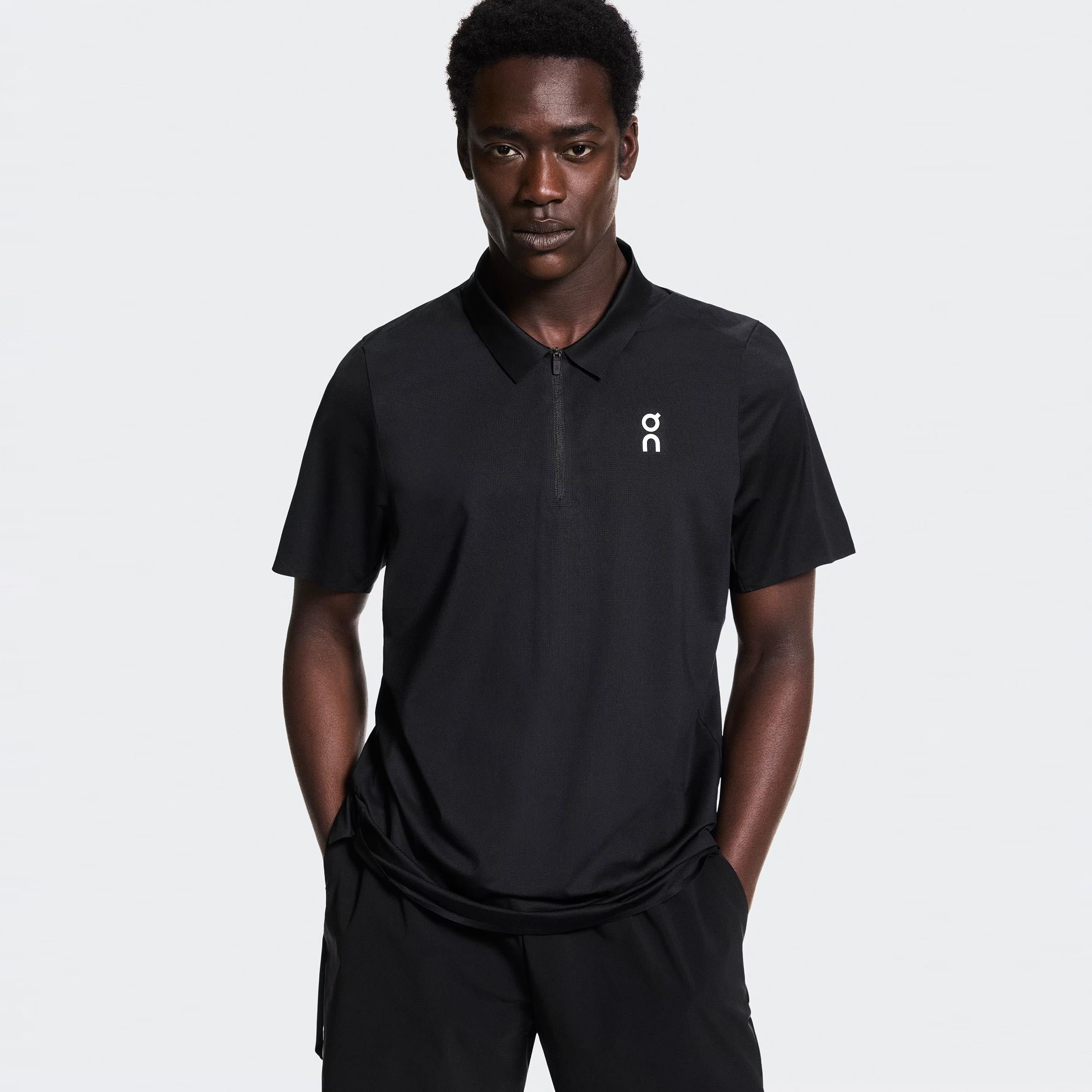 On Court Polo Hommes - noir