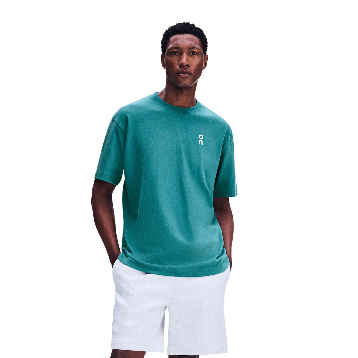 On Club- T-shirt Hommes - bleu petrol