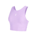 Court Crop Débardeur tank top Femmes - lilas