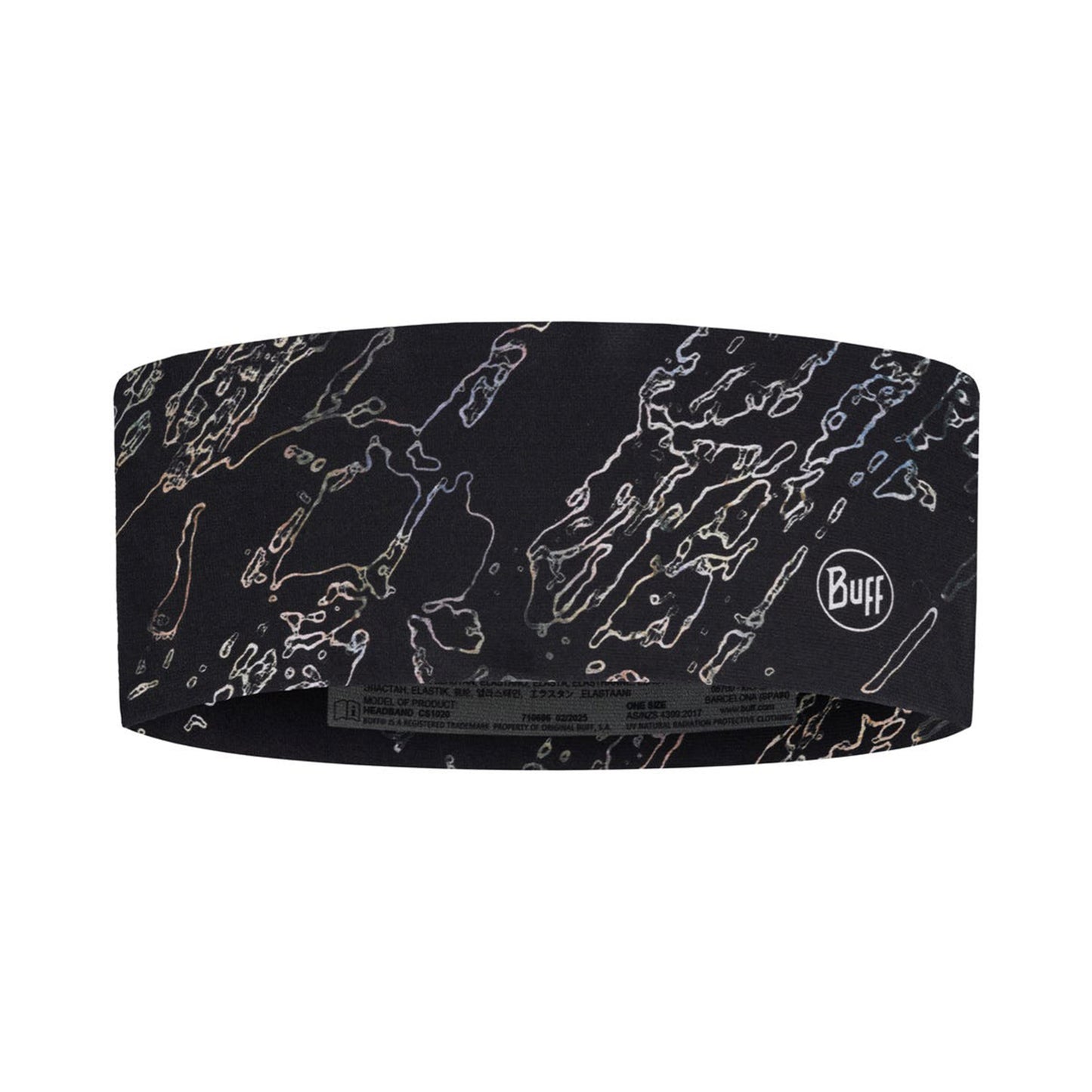 Buff CoolNet UV® Wide Bandeau Unisex-noir