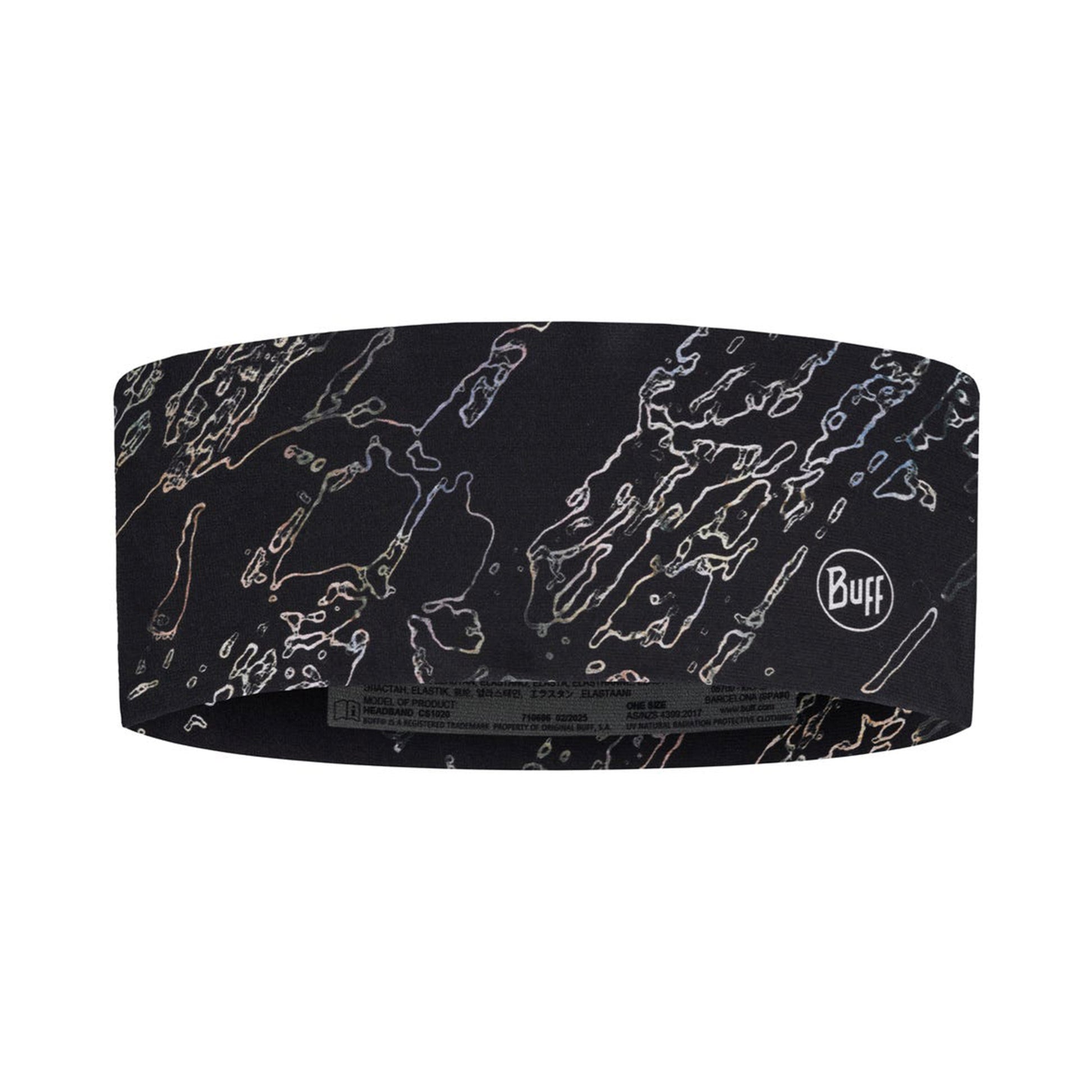 Buff CoolNet UV® Wide Bandeau Unisex-noir