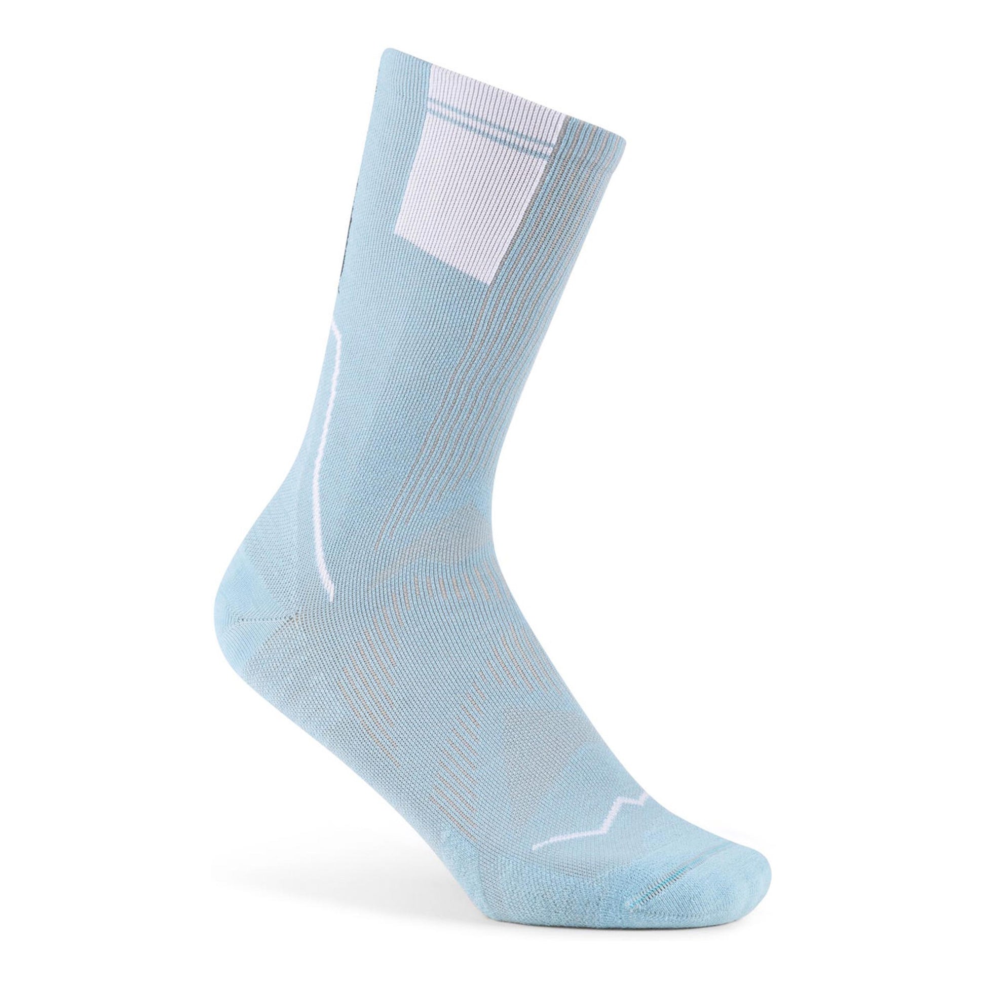 Buff Coolnet Crew  Chaussettes de running Unisex-bleu clair