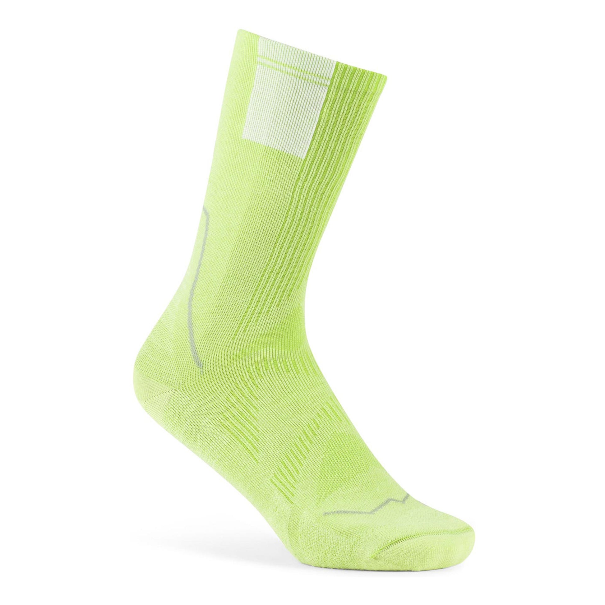 Buff Coolnet Crew  Chaussettes de running Unisex-vert