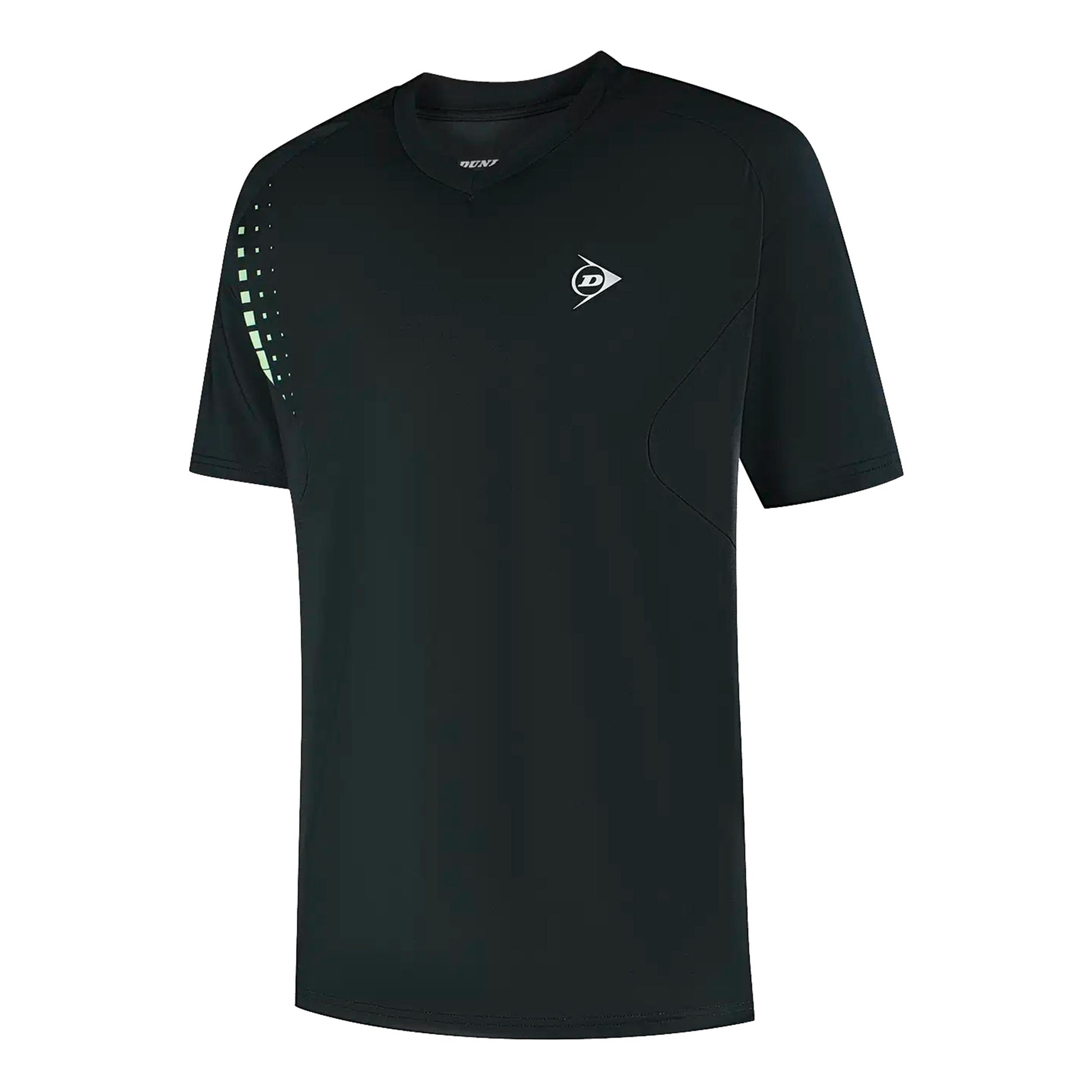Dunlop Game T-shirt Hommes-noir, vert