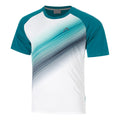 Topspin T-shirt Hommes-vert foncé, blanc
