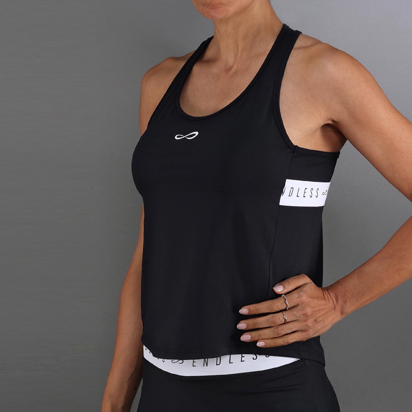 Endless Allure Débardeur tank top Femmes-noir