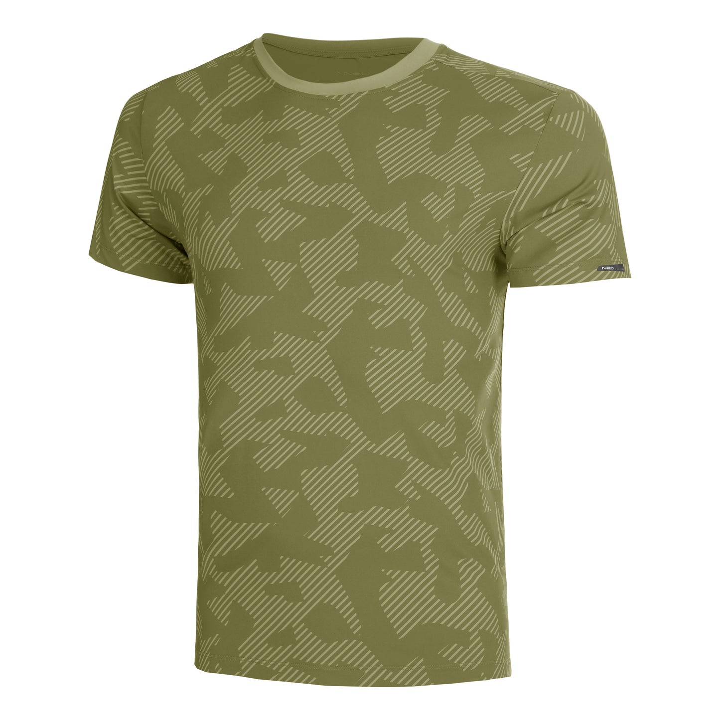 NEO Feel the Vybe AOP Maillot de course Hommes-vert olive