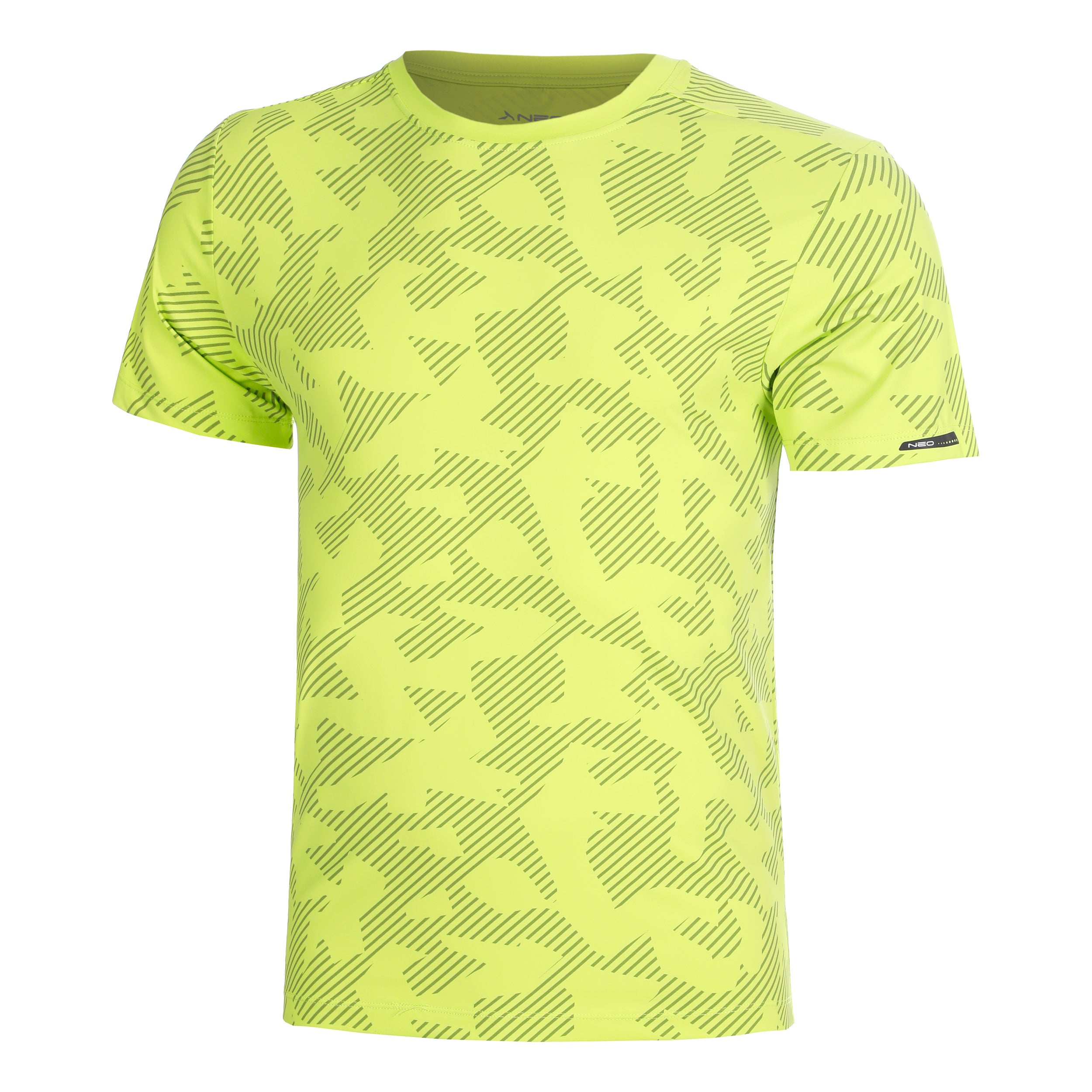 NEO Feel the Vybe AOP Maillot de course Hommes-jaune lemon