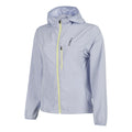 Feel the Vybe Fly Veste running Femmes-bleu gris, jaune lemon