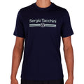 Marchio Co T-shirt Hommes - bleu foncé, blanc