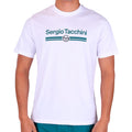 Marchio Co T-shirt Hommes - blanc, bleu petrol