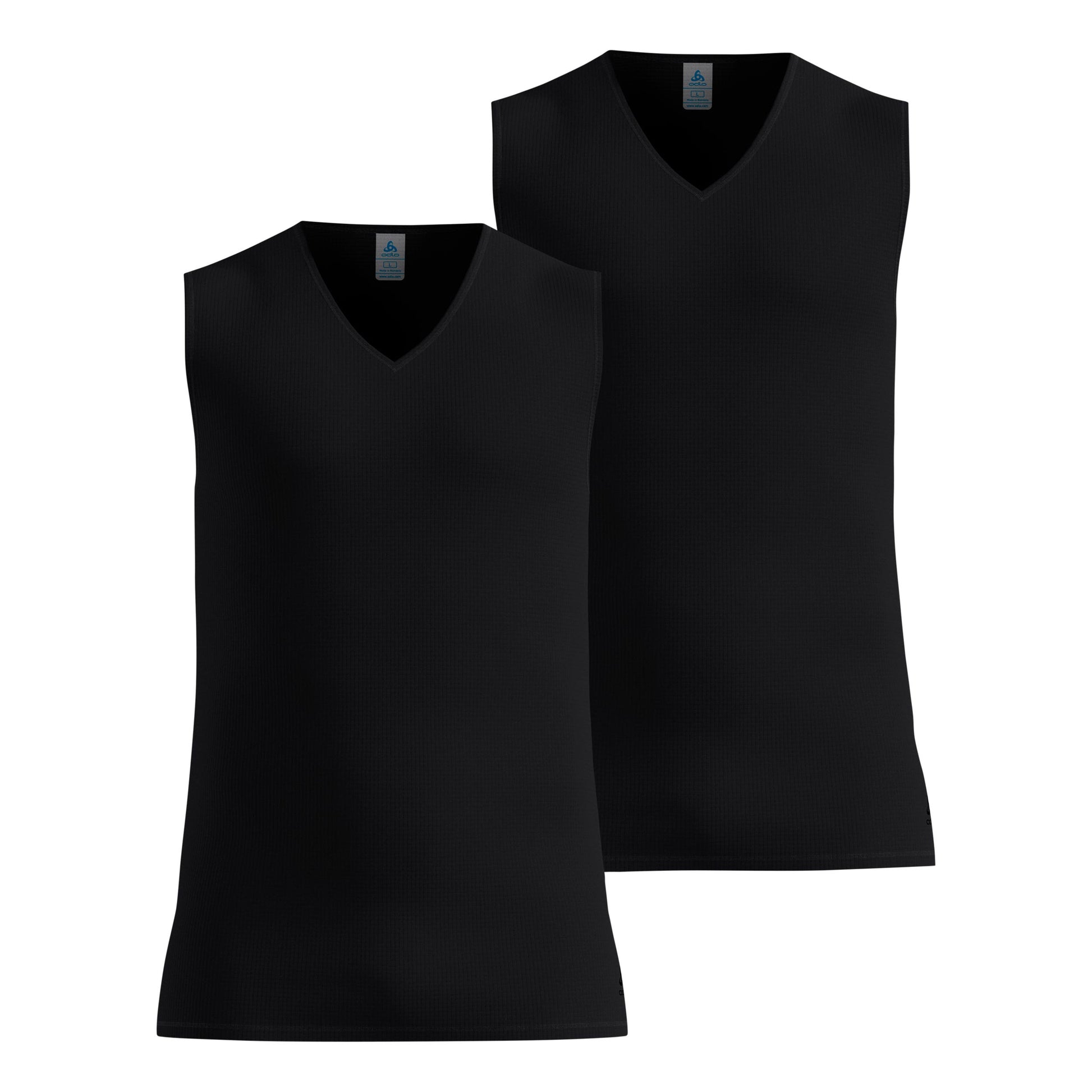 Odlo Active Light 2 pack Maillot de corps Hommes-noir