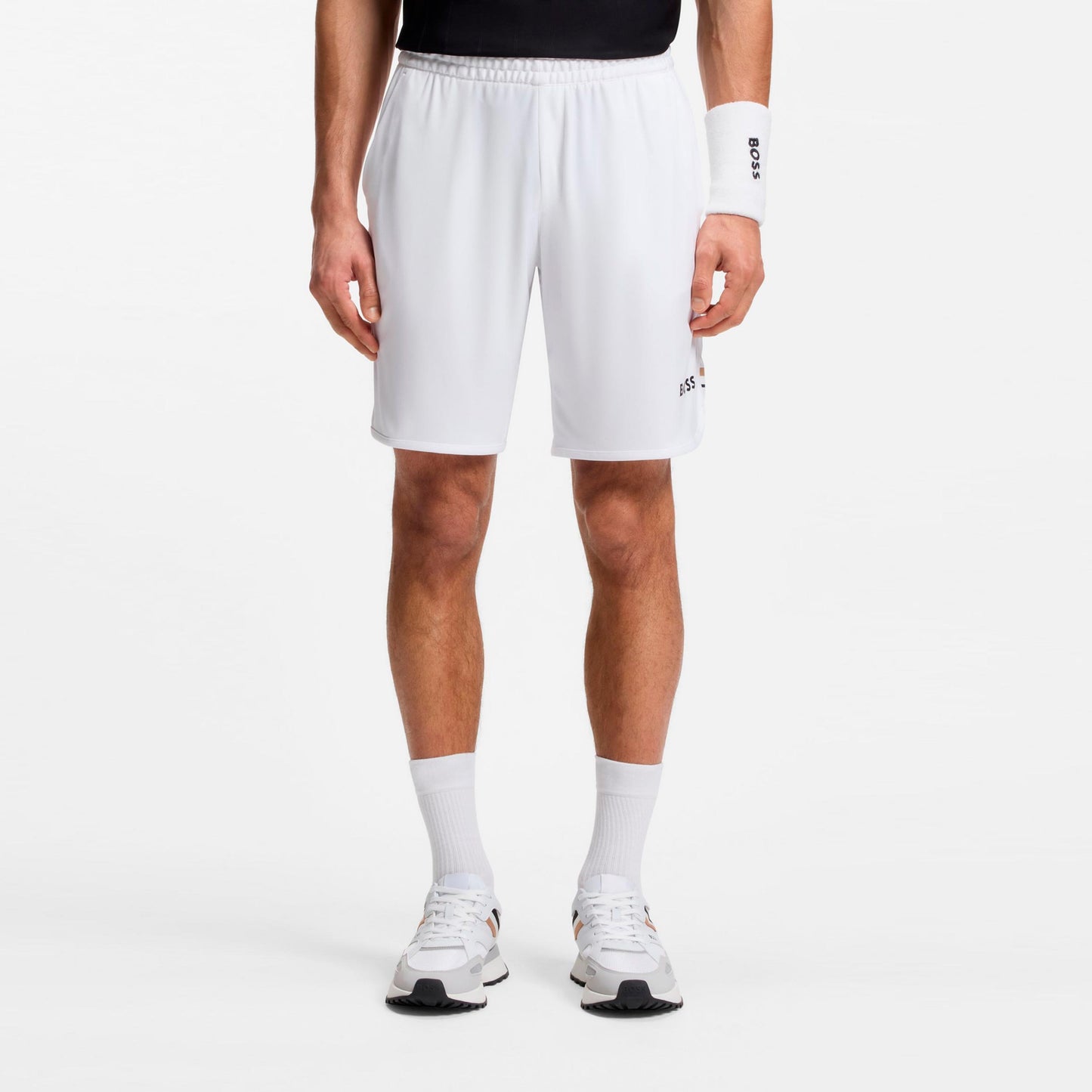 BOSS Spin 9in Shorts Hommes-blanc