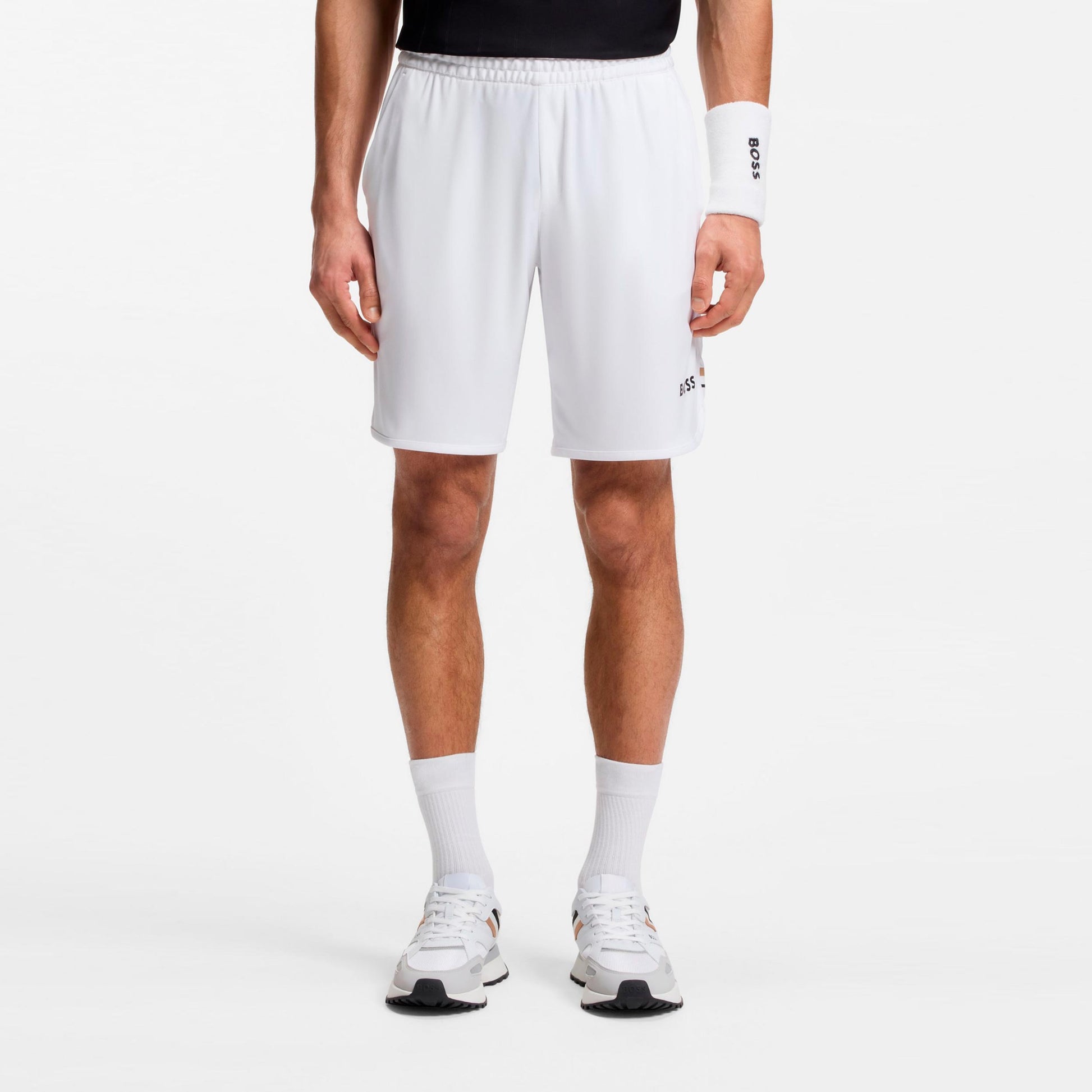 BOSS Spin 9in Shorts Hommes-blanc