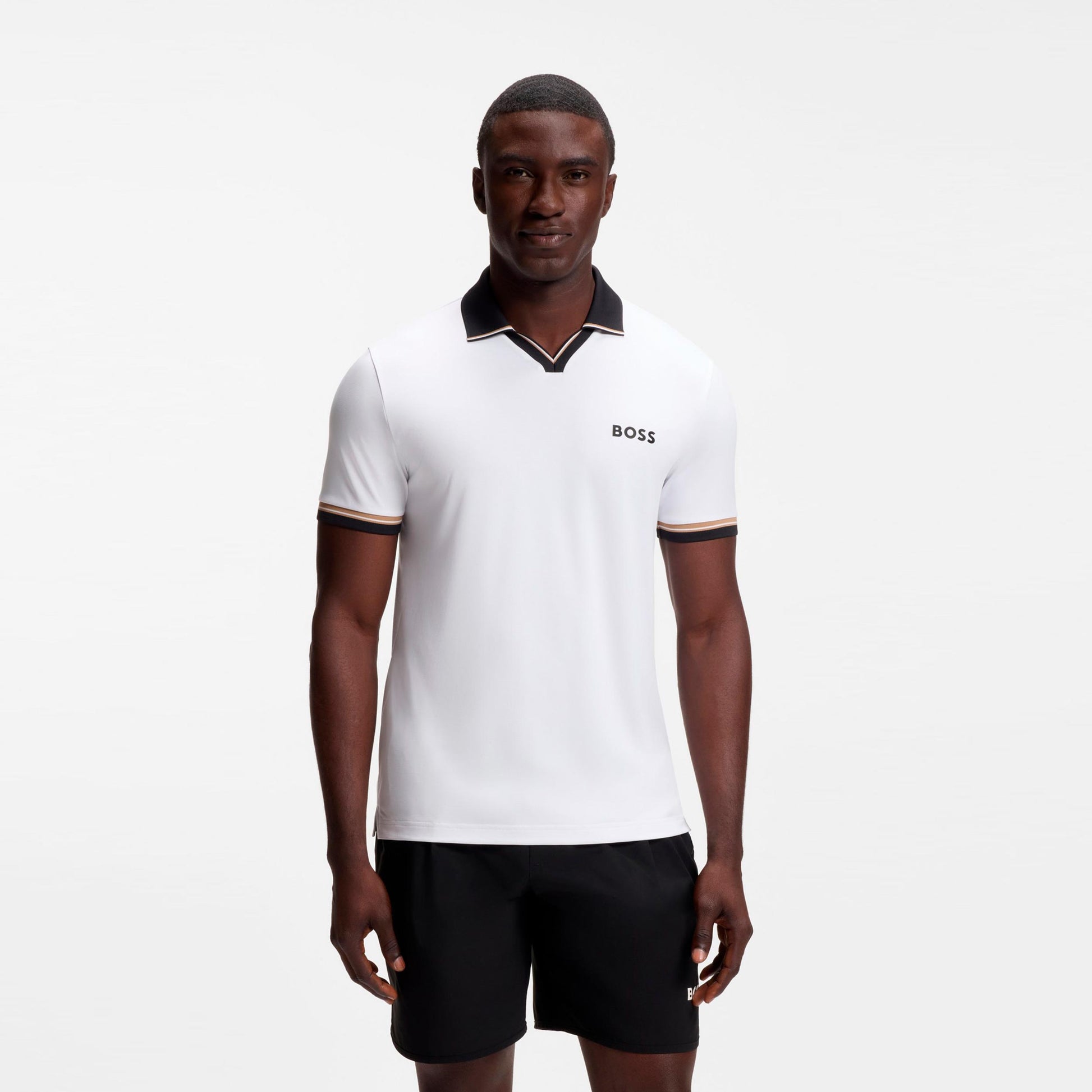 BOSS Serve 2 Polo Hommes-blanc