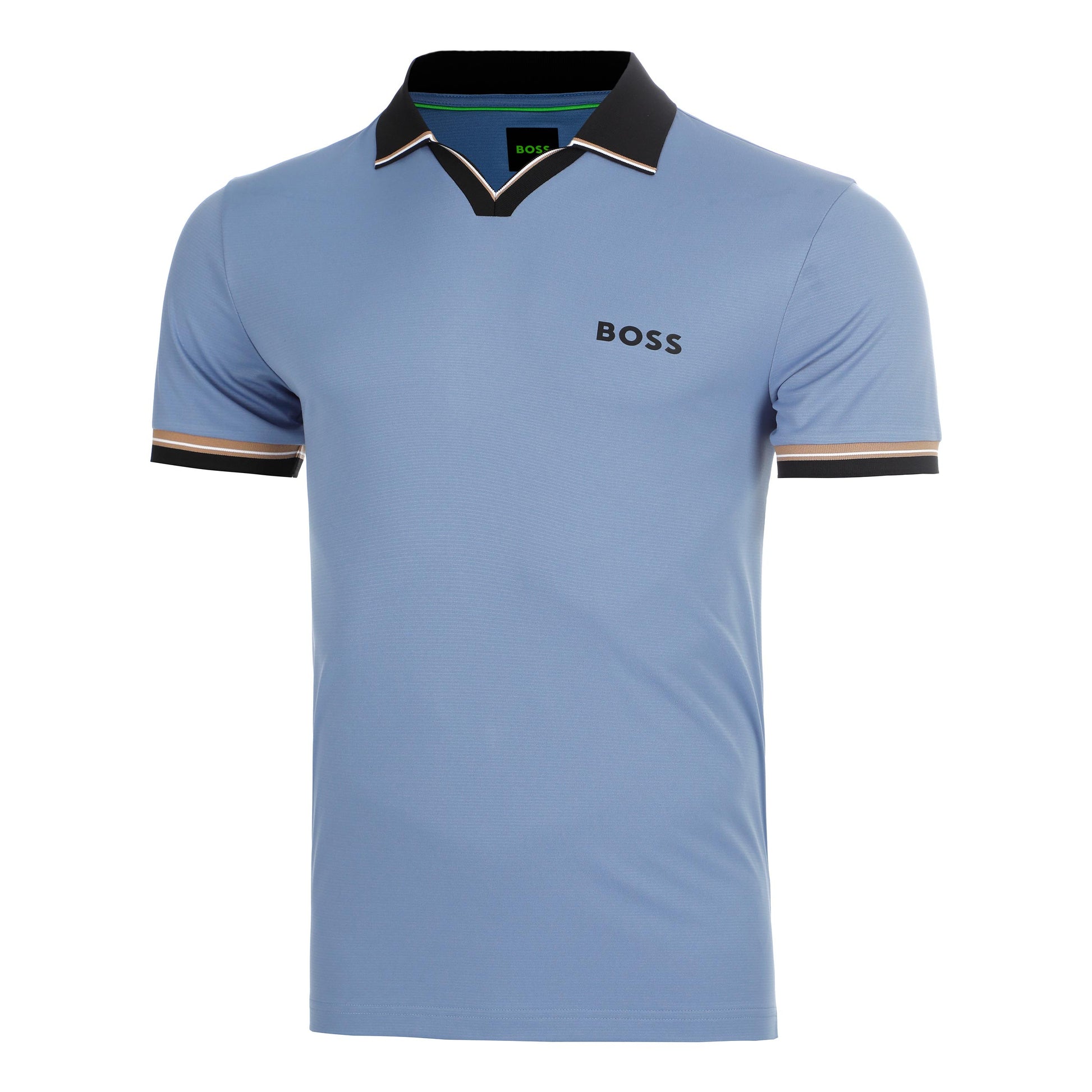 BOSS Serve 2 Polo Hommes-bleu gris