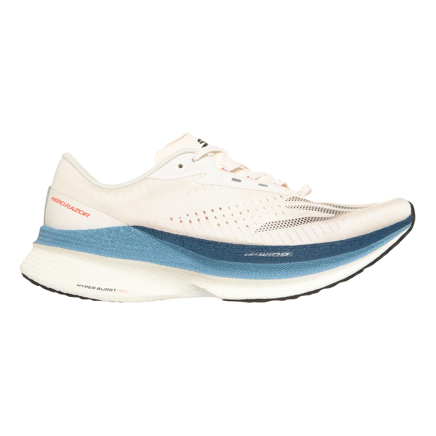 Skechers SKX Aero Razor Chaussure de running sans stabilisateurs Hommes - blanc cassé, bleu