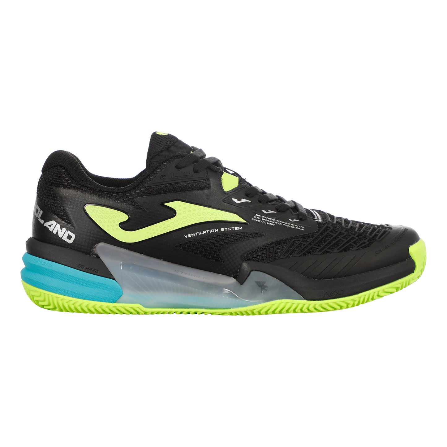 Joma Roland Clay Chaussure terre battue - noir