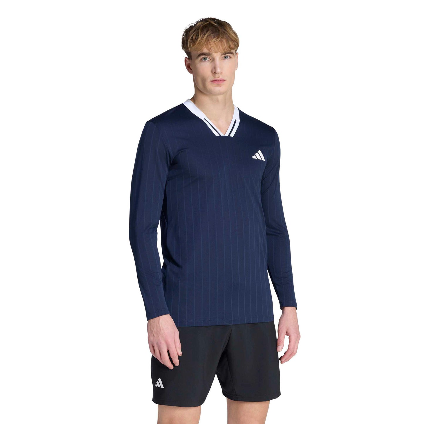 adidas Wow Top Haut manches longues Hommes - bleu foncé