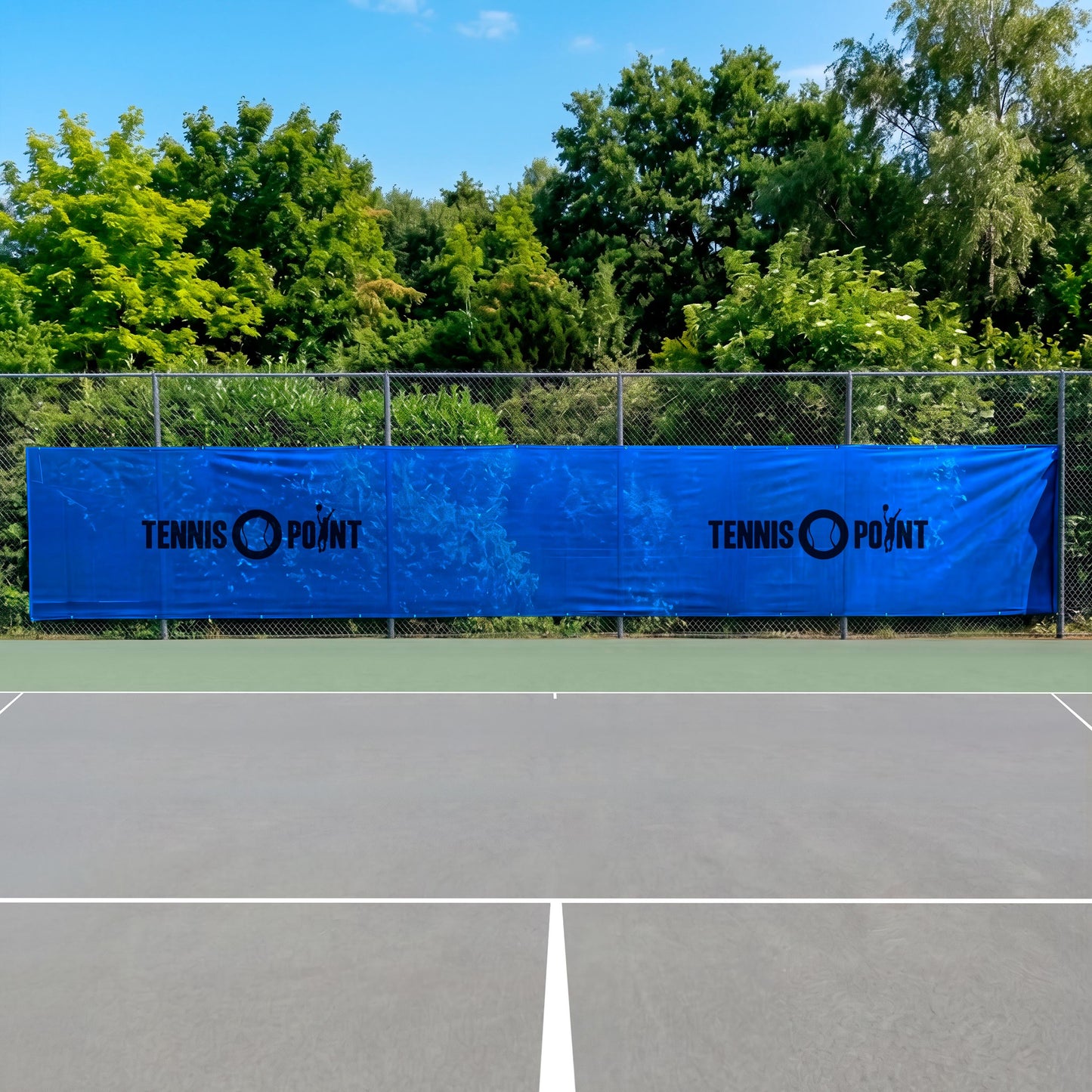 Tennis-Point Tennis Point 12X2m Écran brise-vue - bleu