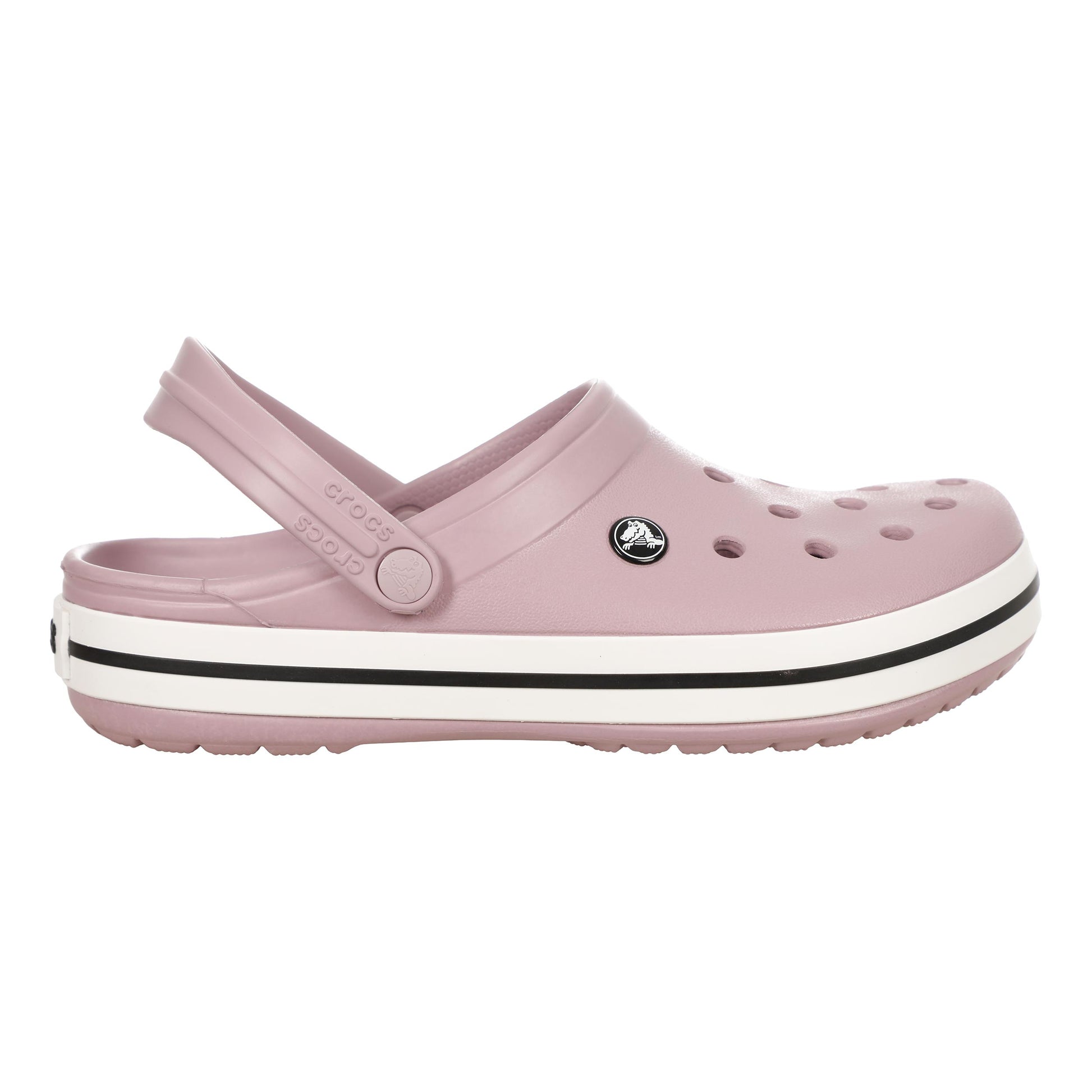 Crocs Crocband Clog Tongs Unisex - lilas, blanc
