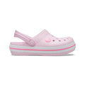 Crocband Clog Tongs Enfants - rosé, blanc