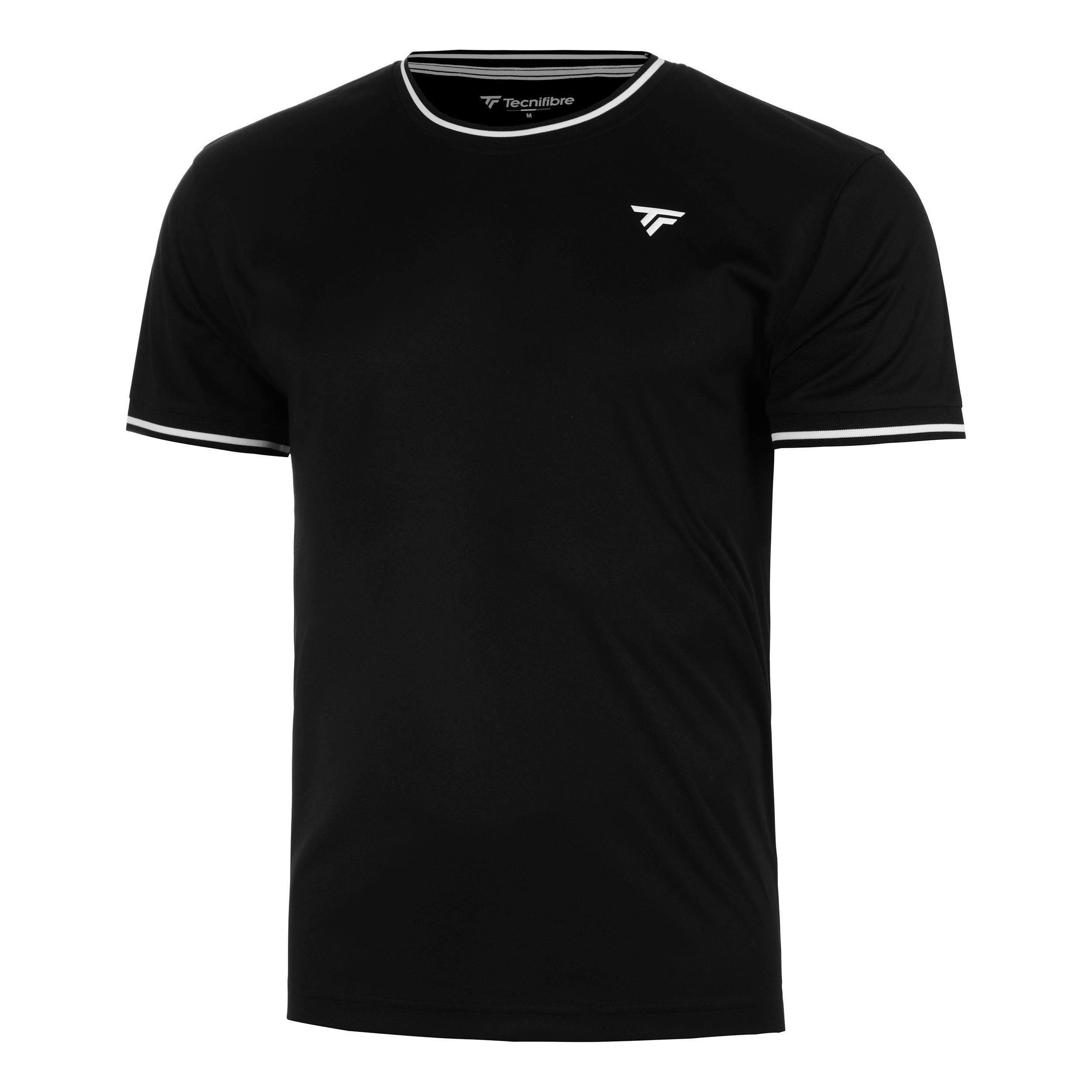 Tecnifibre Tech Tee T-shirt Hommes - noir, blanc