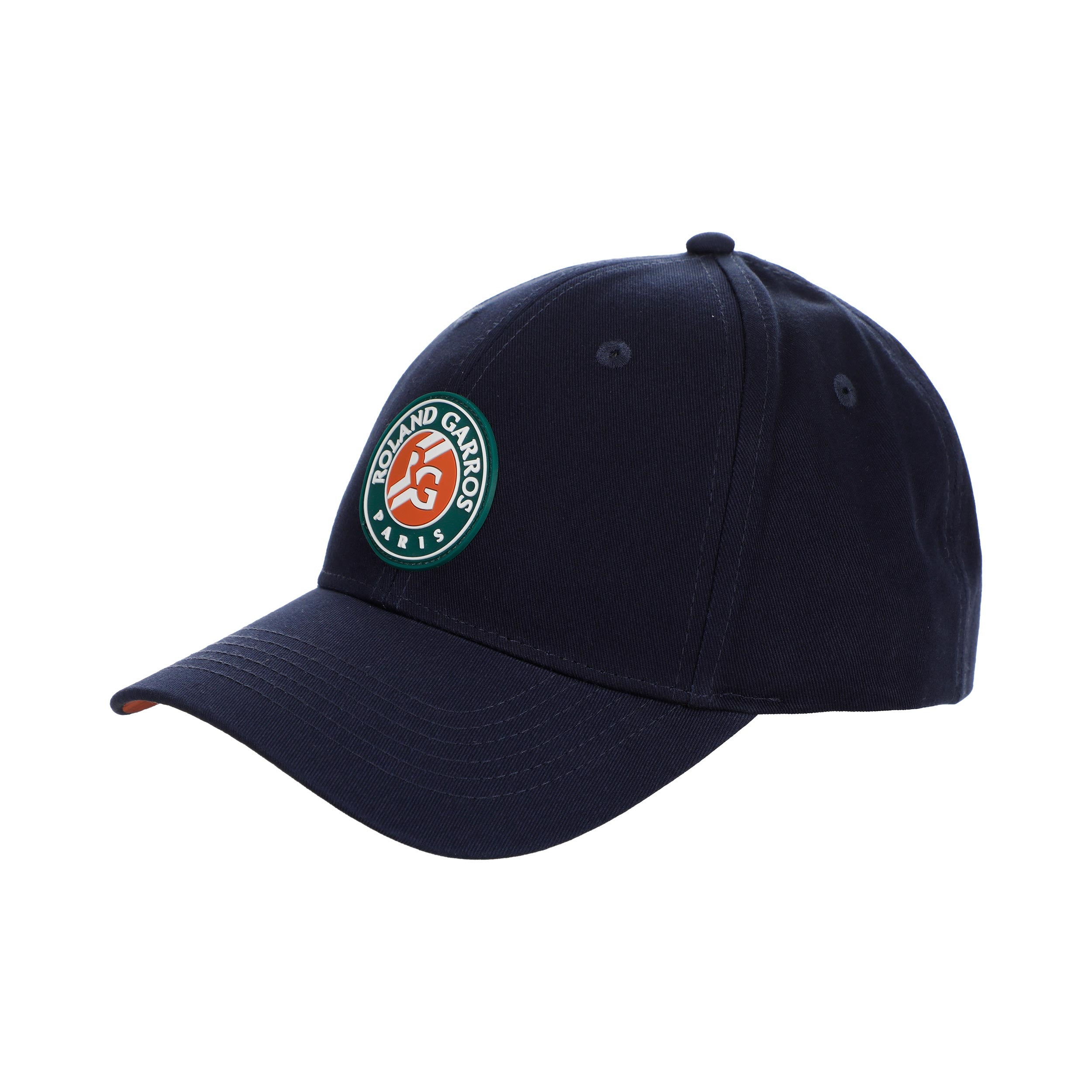Roland Garros Logo Casquette Hommes - bleu foncé
