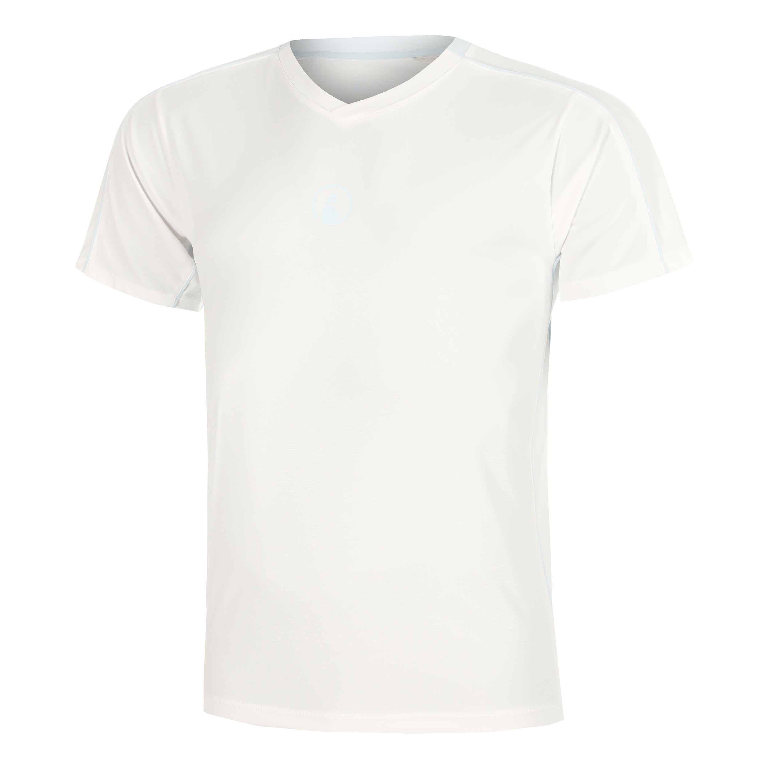 Quiet Please Memories Topspin V-Neck T-shirt Hommes - blanc cassé