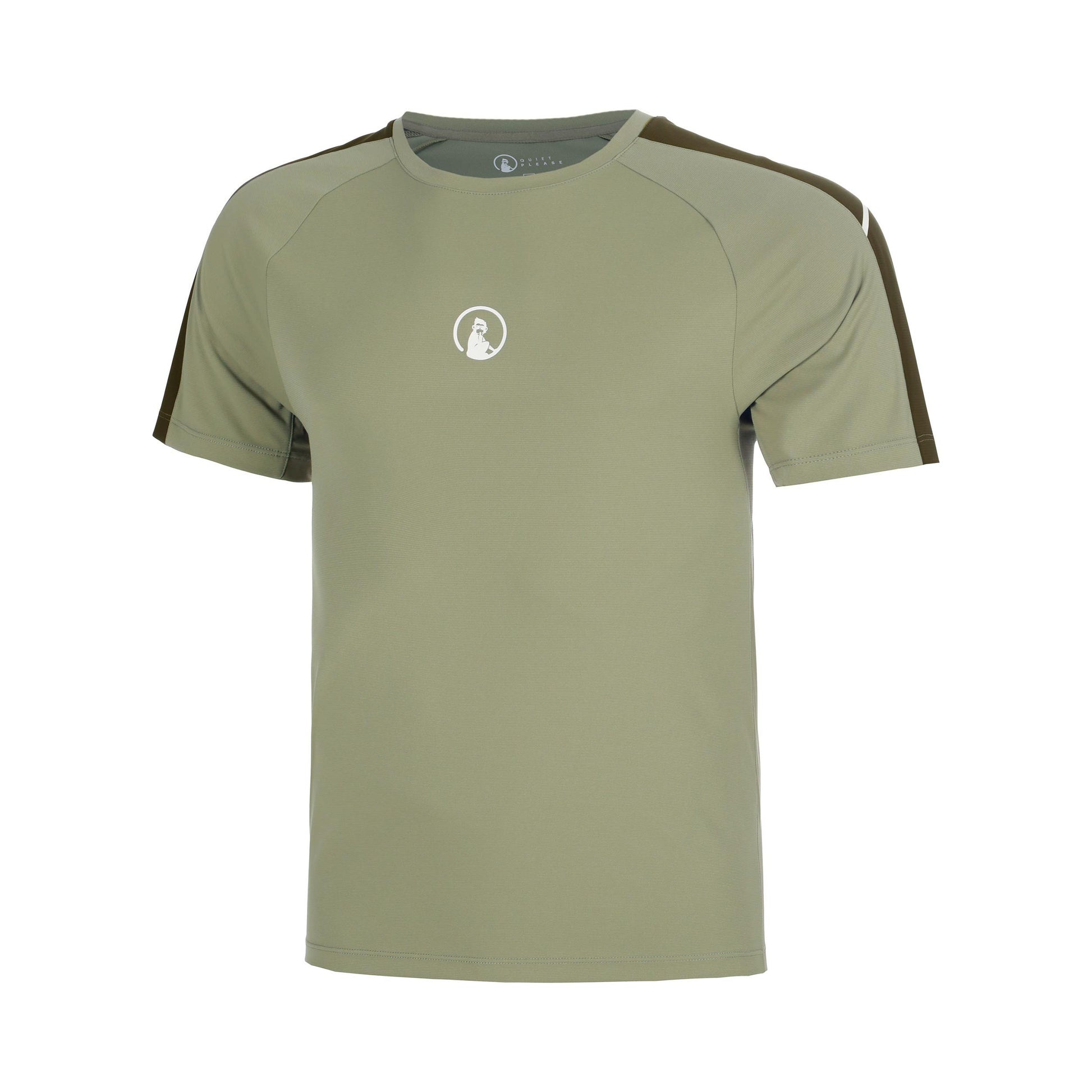 Quiet Please Memories Winner Tech T-shirt Garçons - kaki