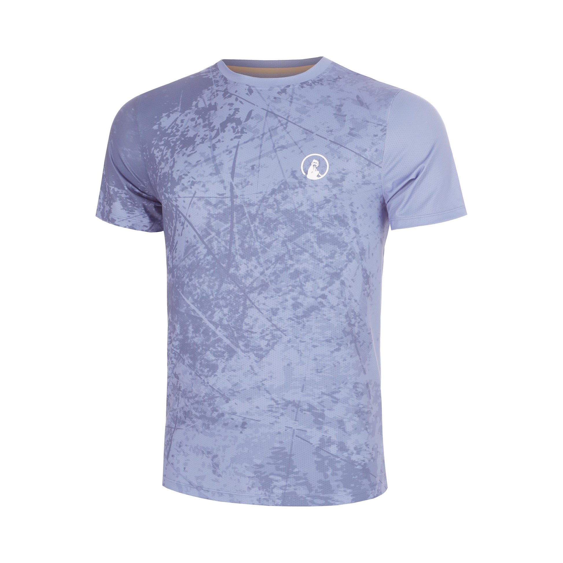 Quiet Please Glow Receiver Scrubbled T-shirt Garçons - bleu