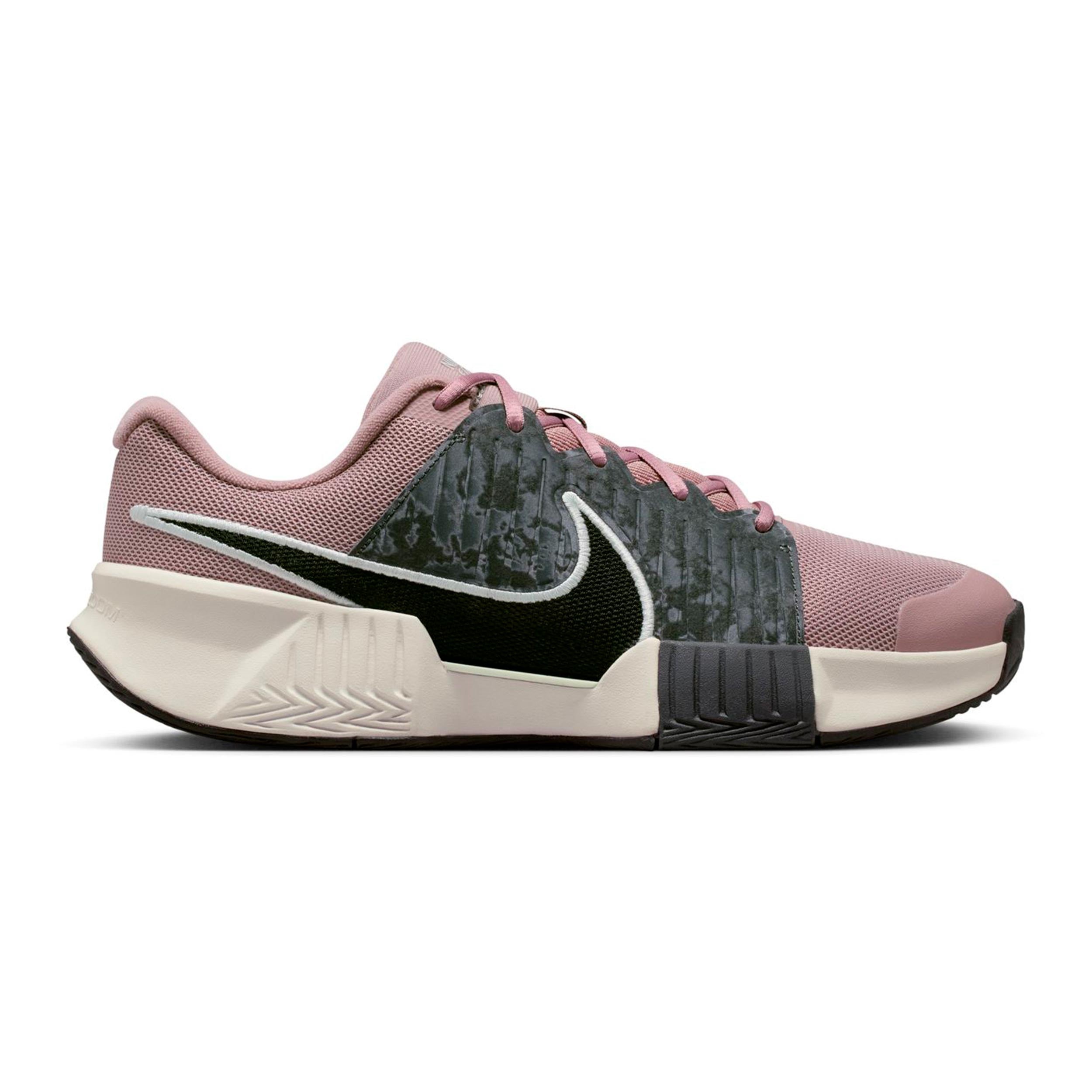 Nike Zoom GP Challenge Pro Premium Chaussures toutes surfaces Hommes - rosé, gris foncé