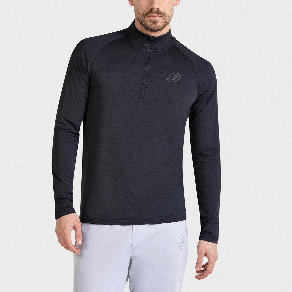 Bullpadel Bisol Haut manches longues Hommes - noir