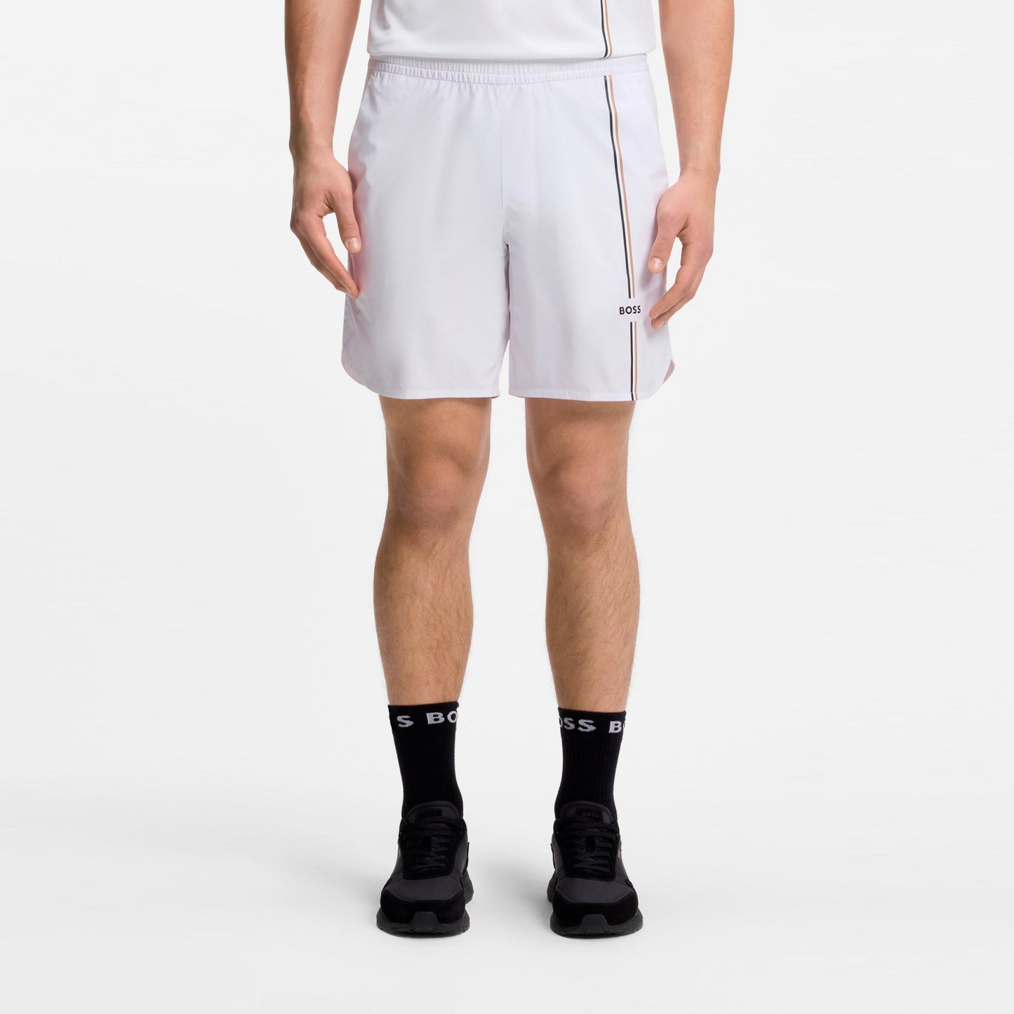 BOSS Game 8in Shorts Hommes - blanc