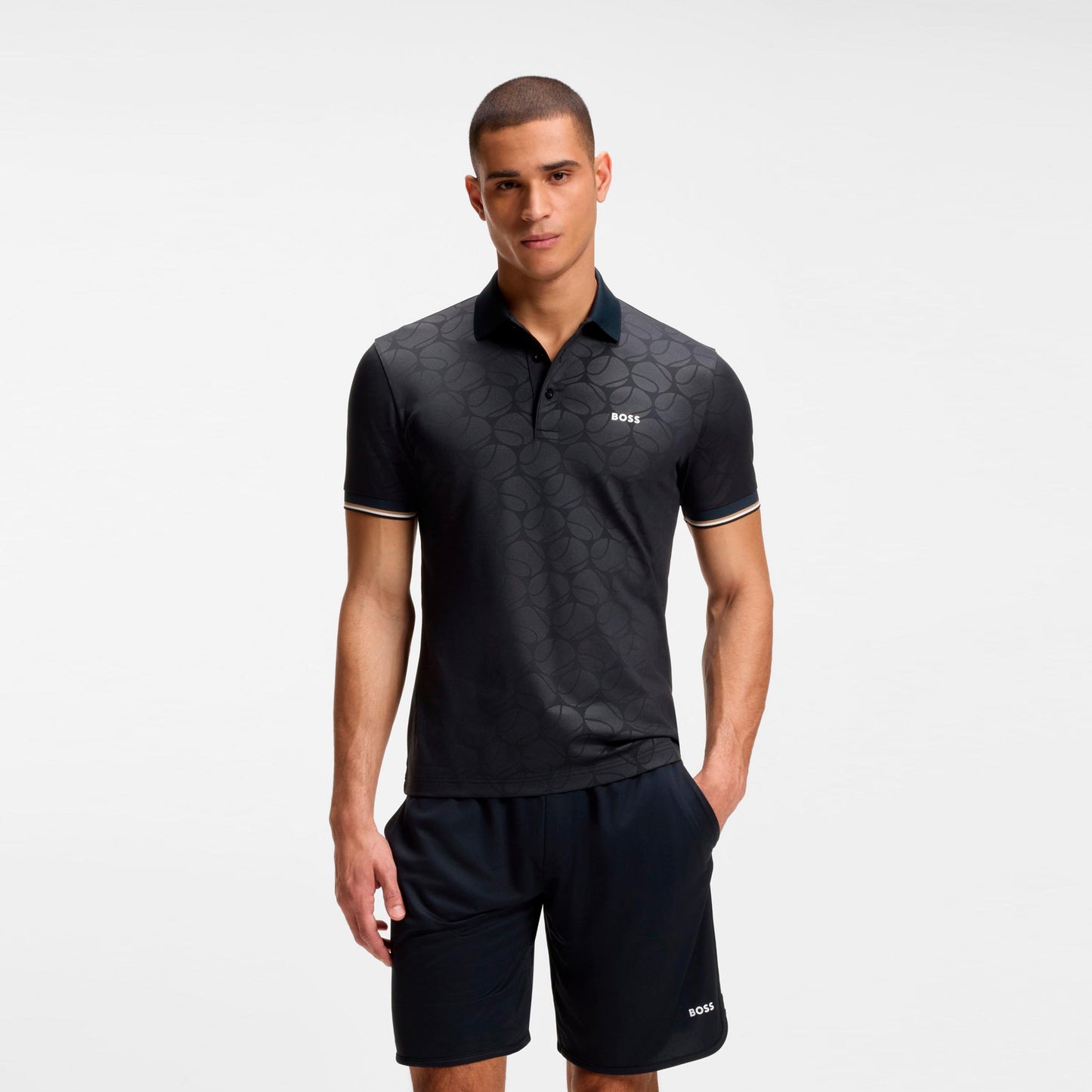 BOSS Game 1 Polo Hommes - bleu foncé