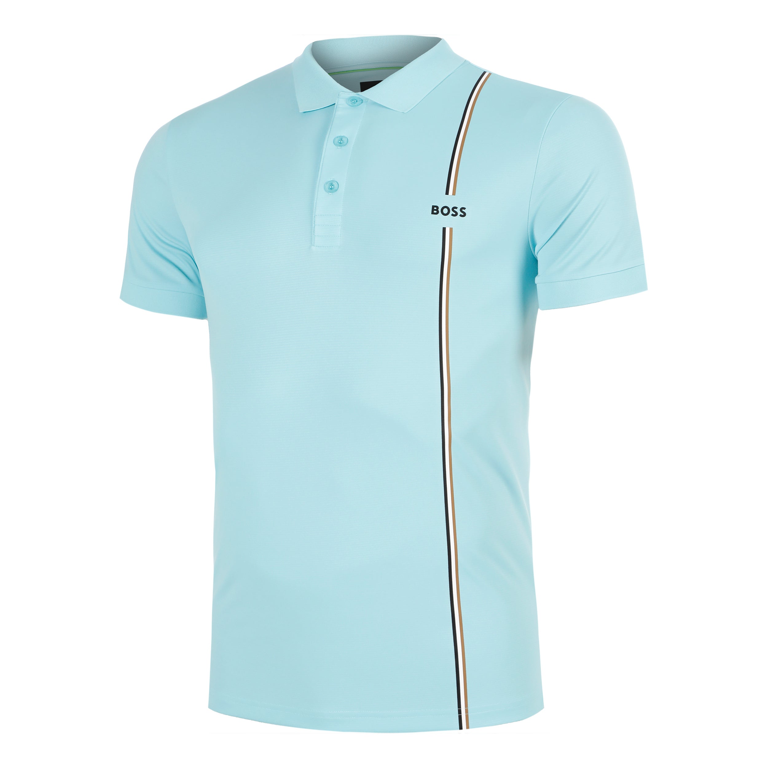 BOSS Game 3 Polo Hommes - bleu clair