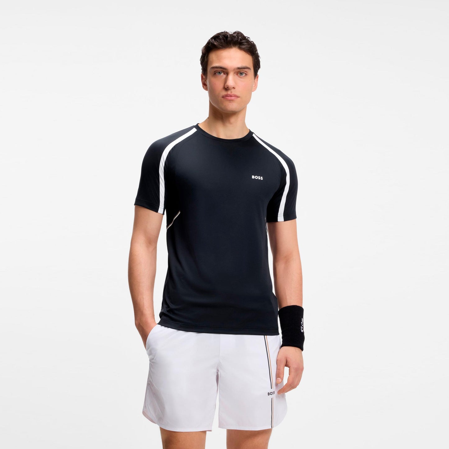 BOSS Game 2 T-shirt Hommes - bleu foncé
