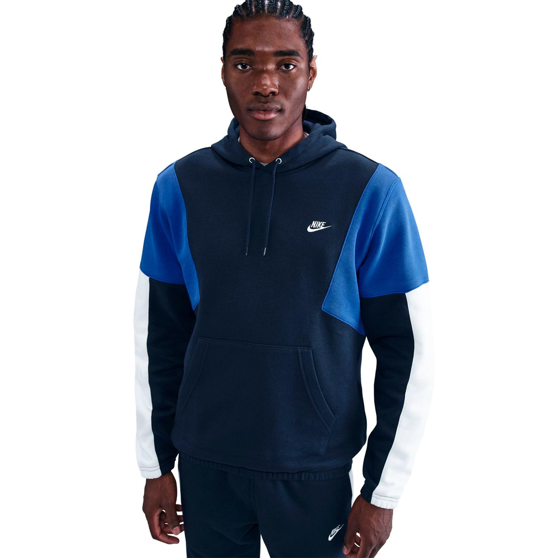 Nike Club Fleece Track GX Survêtement Hommes - bleu foncé