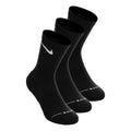 Crew Chaussettes de tennis Pack de 3 Unisex - noir