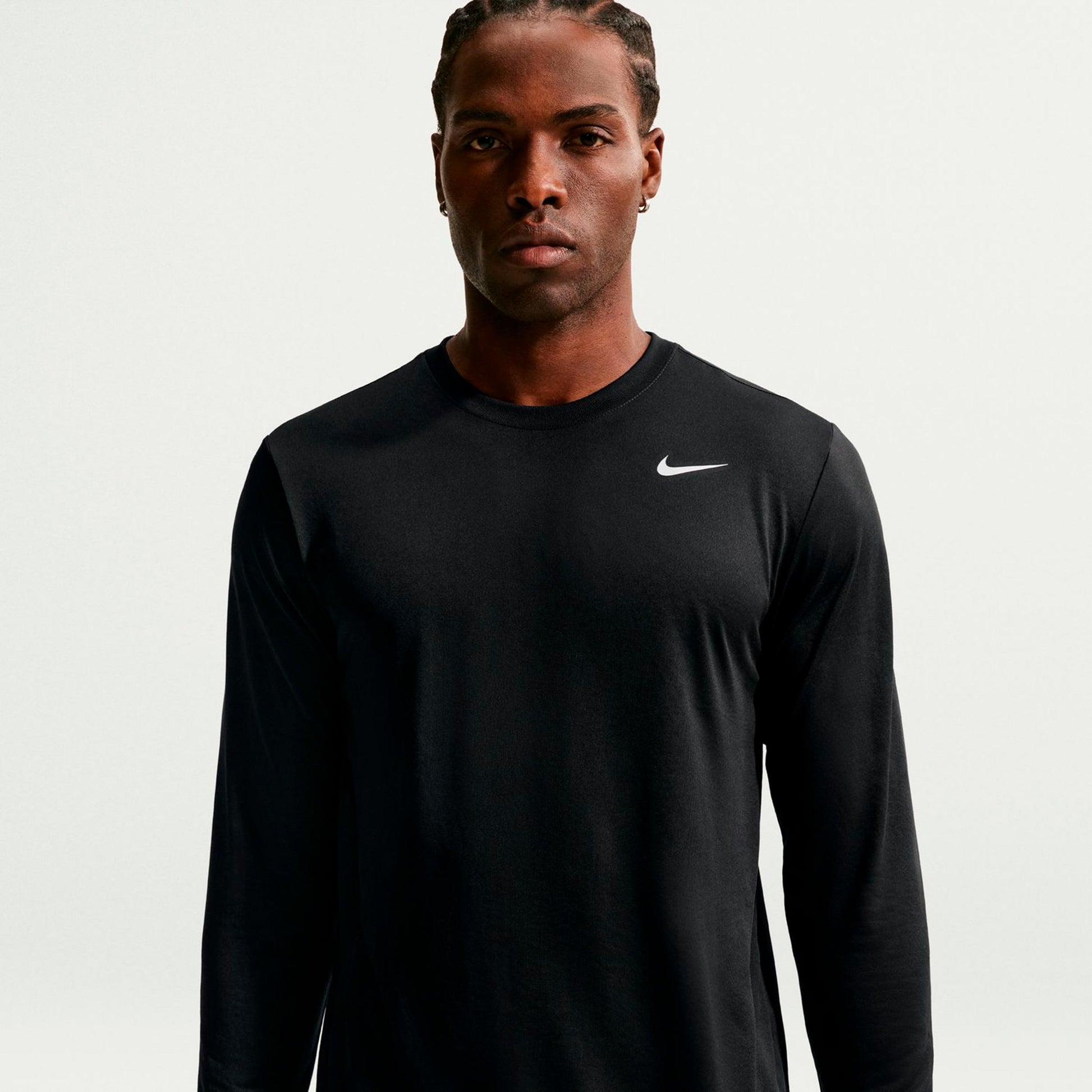 Nike Dri-Fit Haut manches longues Hommes - noir