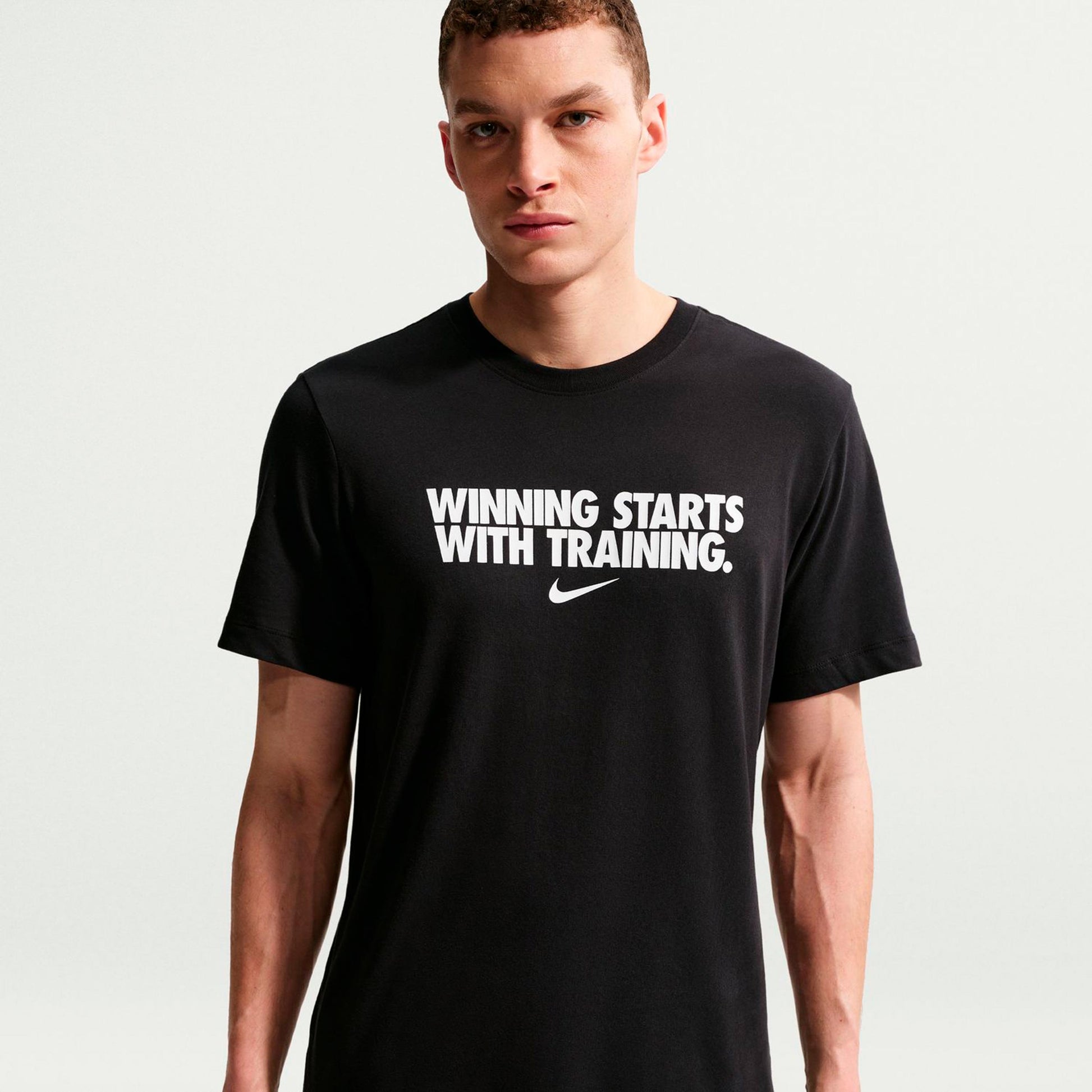 Nike Dri-Fit Winning T-shirt Hommes - noir