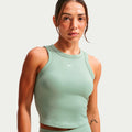 One Fitted Dri-Fit Crop Débardeur tank top Femmes - sauge
