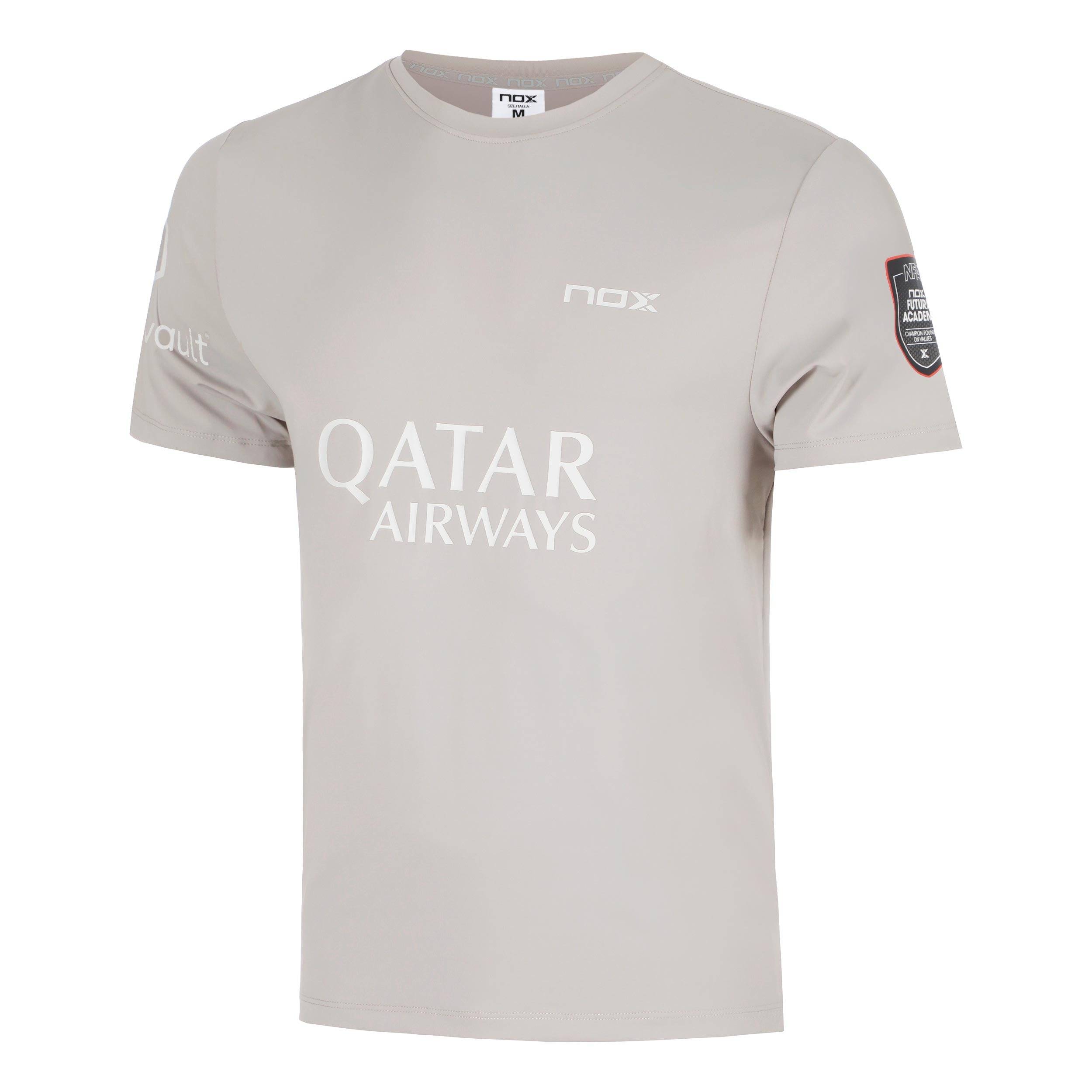 NOX Agustin Tapia  T-shirt Hommes - gris