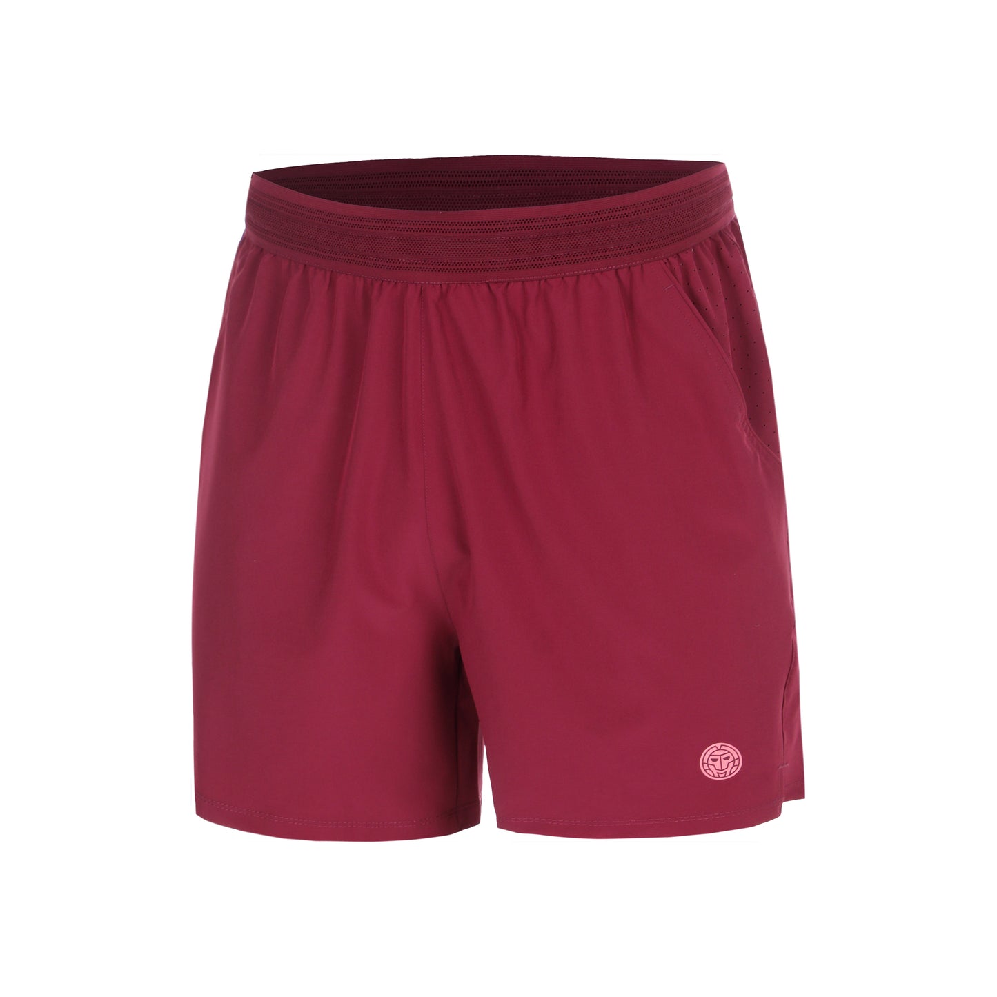 BIDI BADU Freeze Out 7in  Shorts Hommes - rouge foncé